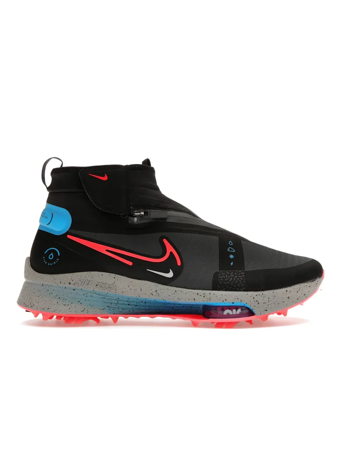 Мужские бутсы с технологией Shield Nike Air Zoom Infinity Tour 2 Shield — изображение 1 из 4, черный//яркий