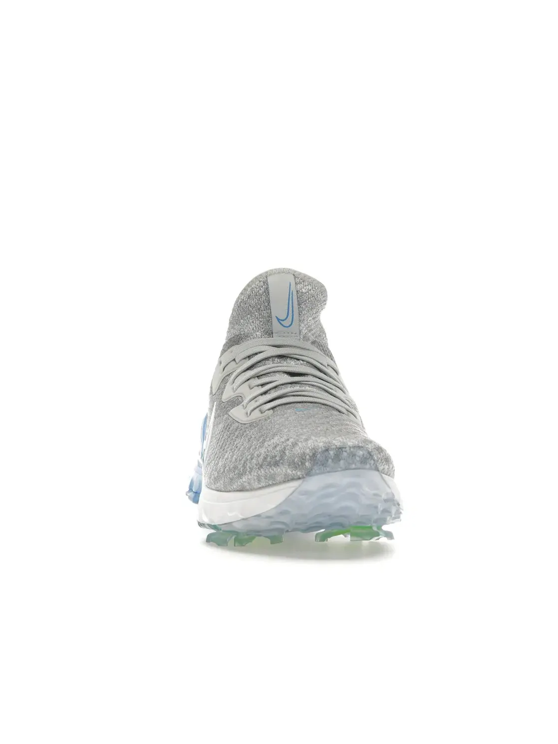 Мужские шиповки с полным покрытием Air Zoom Nike — изображение 2 из 4, серый/белый-синий