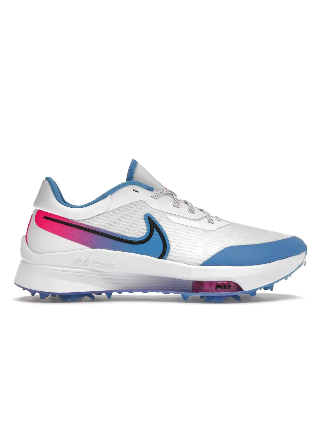 Мужские бутсы Nike Air Zoom Infinity Tour NEXT% — изображение 1 из 4, белый/синий/розовый