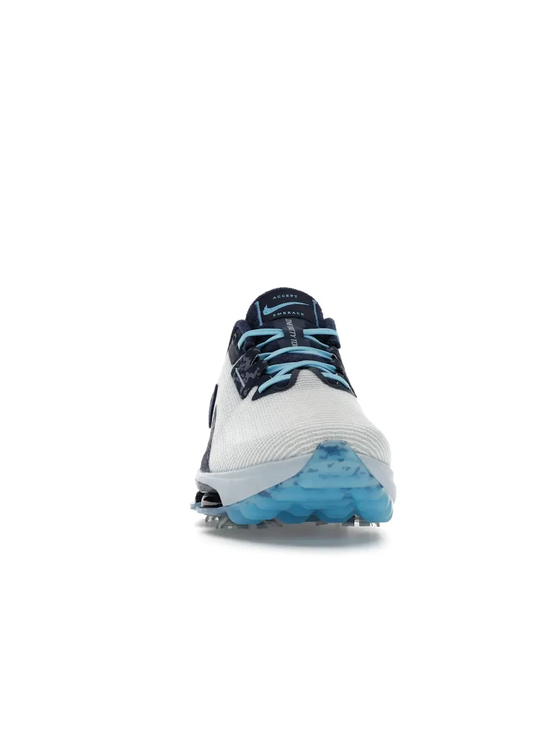 Мужские бутсы Nike Air Zoom Infinity Tour NRG — изображение 2 из 4, белый/темно-синий/синий