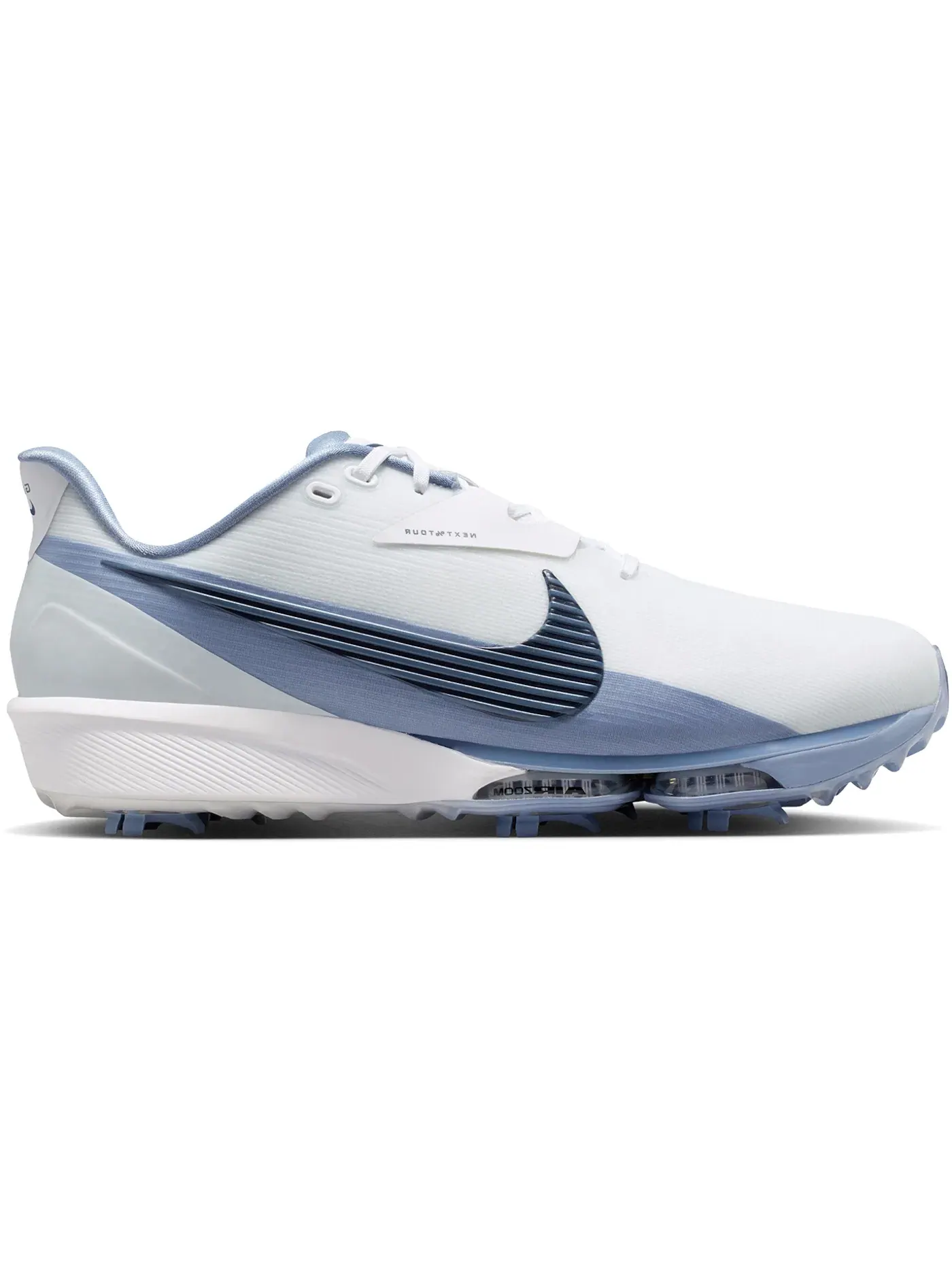 Мужские шиповки с воздушной подушкой Nike Air Zoom NXT% Tour 3 — изображение 1 из 1, белый/синий/синий
