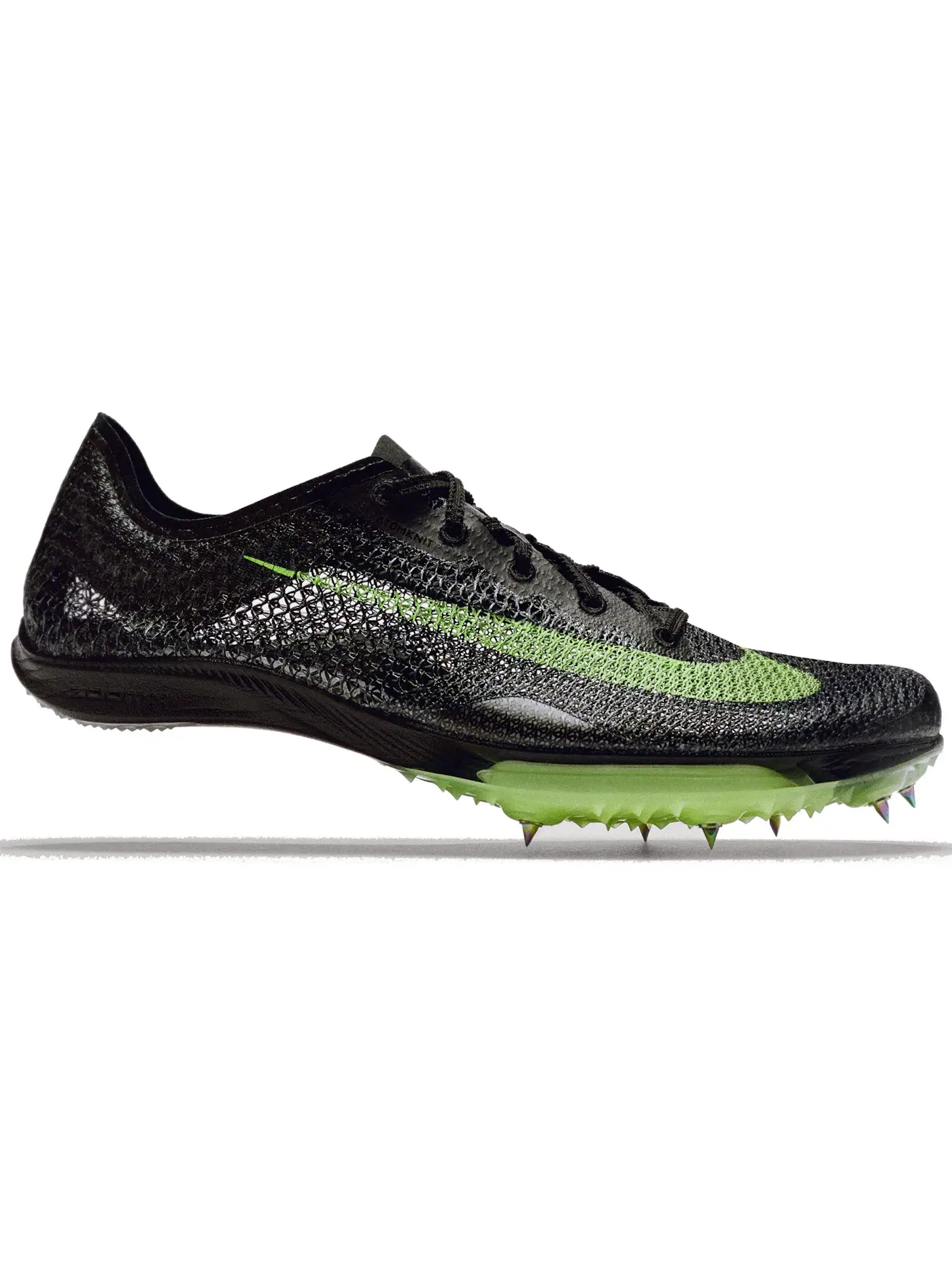 Мужские шиповки Nike Air Zoom Victory — изображение 1 из 1, черный/зеленый