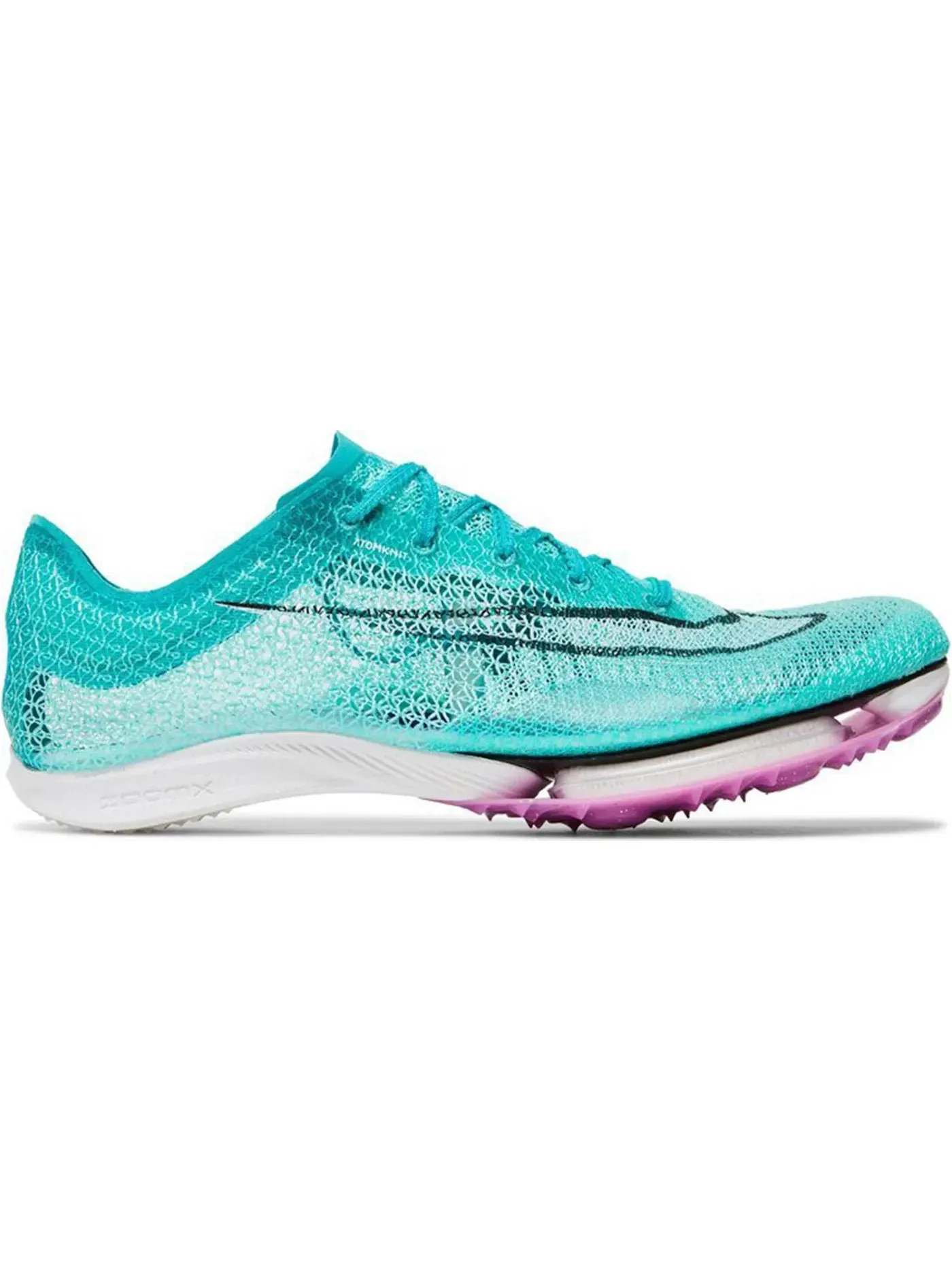 Мужские шиповки Nike Air Zoom Victory Hyper Jade — изображение 1 из 1, белый/фиолетовый