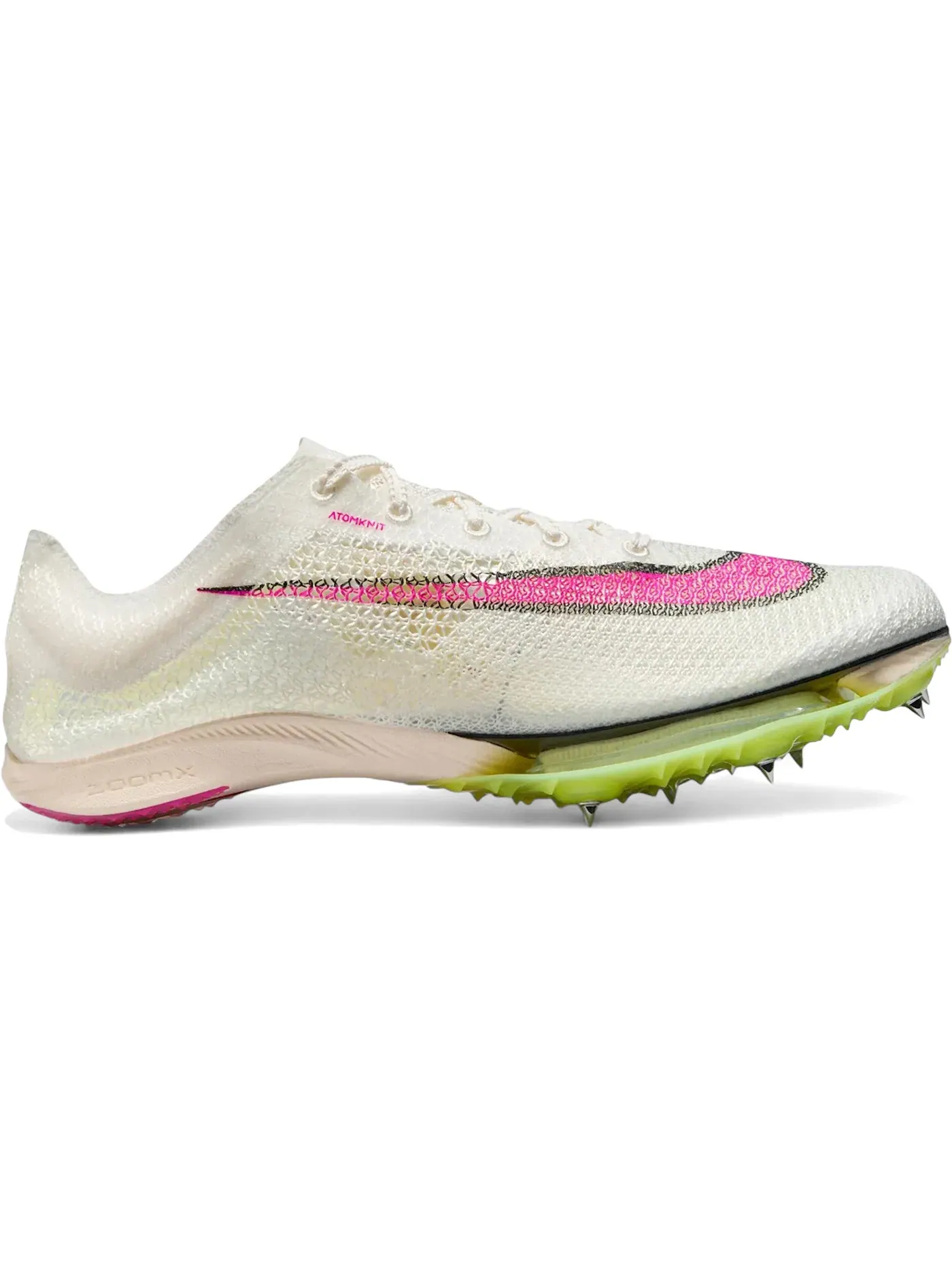 Мужские шиповки для бега с длинным шипом Nike Air Zoom Victory Nike — изображение 1 из 1, светлый//розовый
