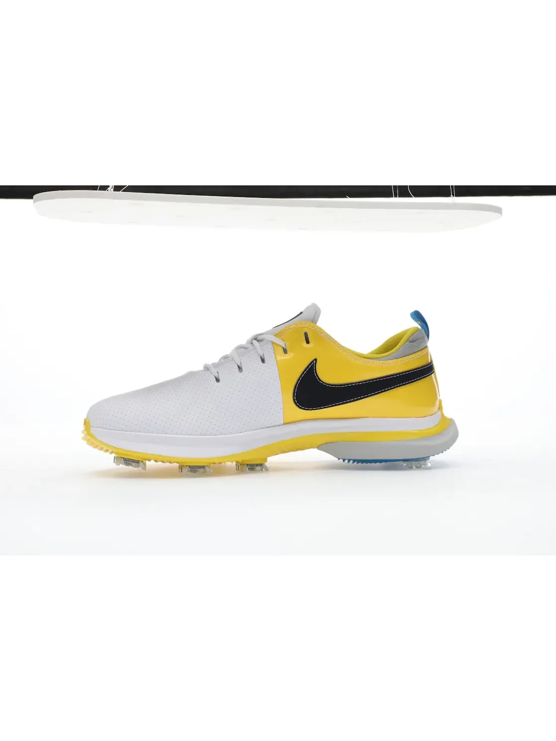 Мужские бутсы Nike Air Zoom Victory Tour 3 NRG — изображение 3 из 4, белый желтый синий