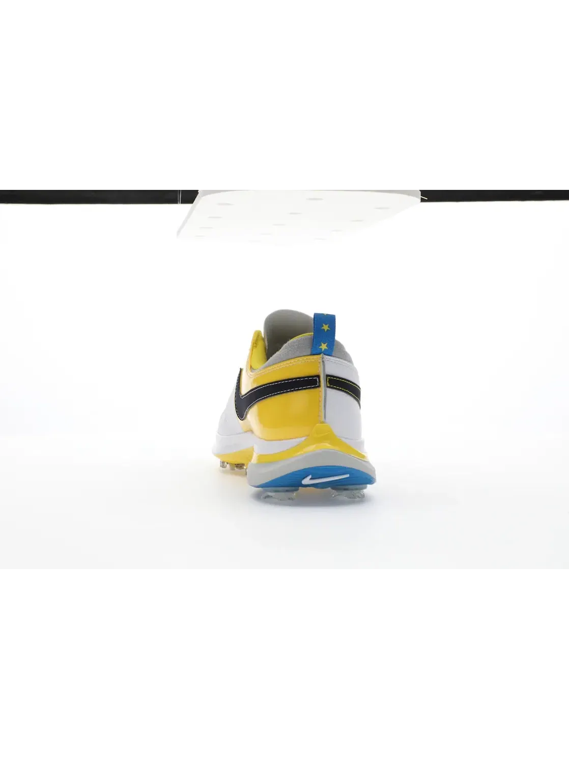 Мужские бутсы Nike Air Zoom Victory Tour 3 NRG — изображение 4 из 4, белый желтый синий
