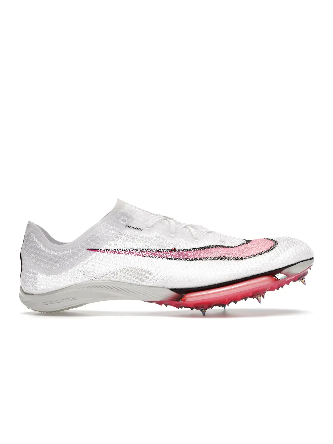 Мужские шиповки с длинным рукавом Nike Air Zoom Victory — изображение 1 из 4, белый/черный