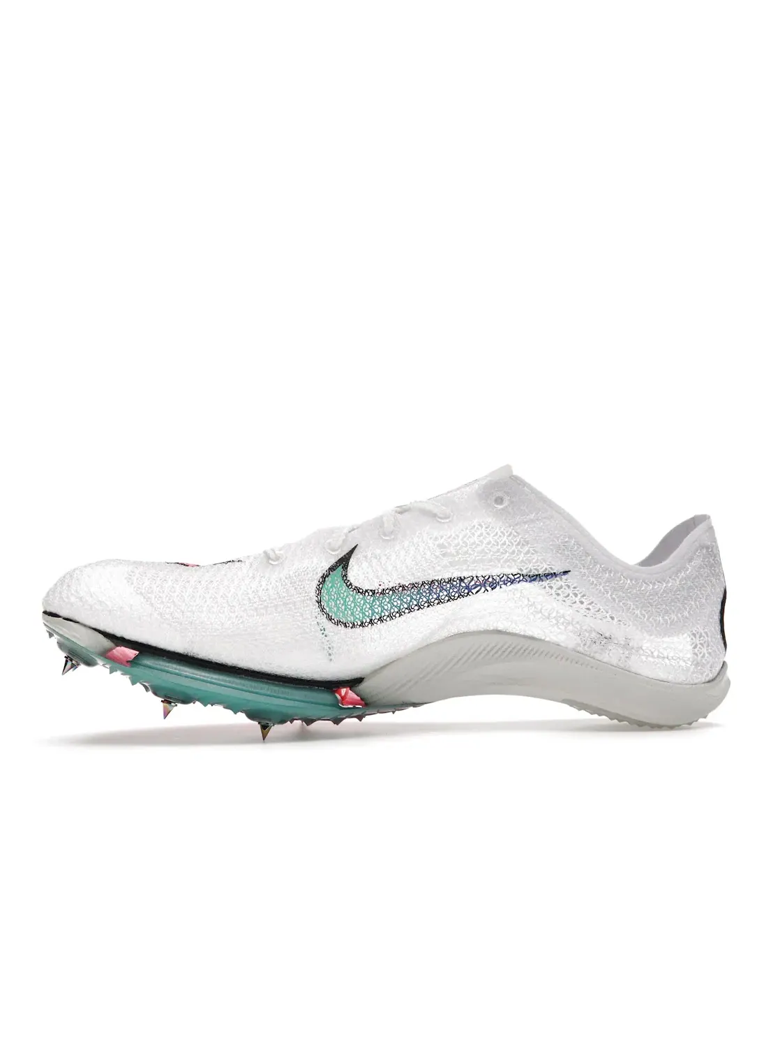 Мужские шиповки с длинным рукавом Nike Air Zoom Victory — изображение 3 из 4, белый/черный