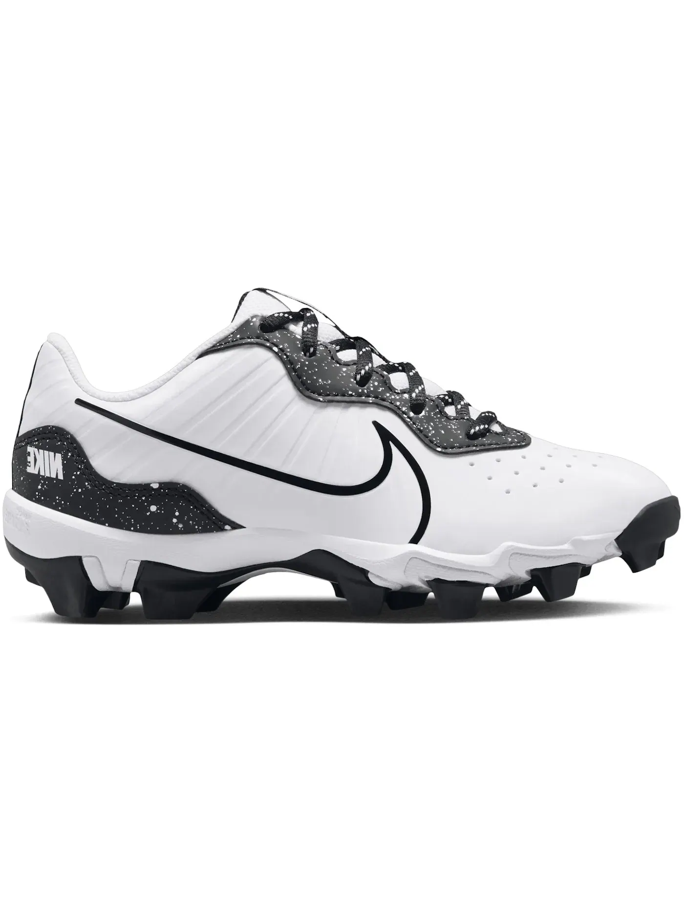 Детские бутсы Nike Alpha Huarache 4 Keystone — изображение 1 из 1, белый/черный