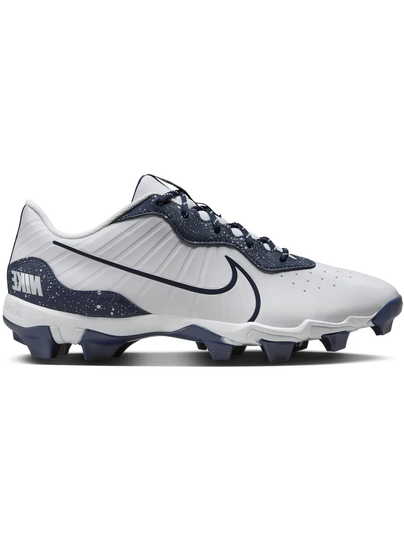 Мужские бутсы Alpha Huarache 4 Keystone Nike — изображение 1 из 1, белый/темно-синий