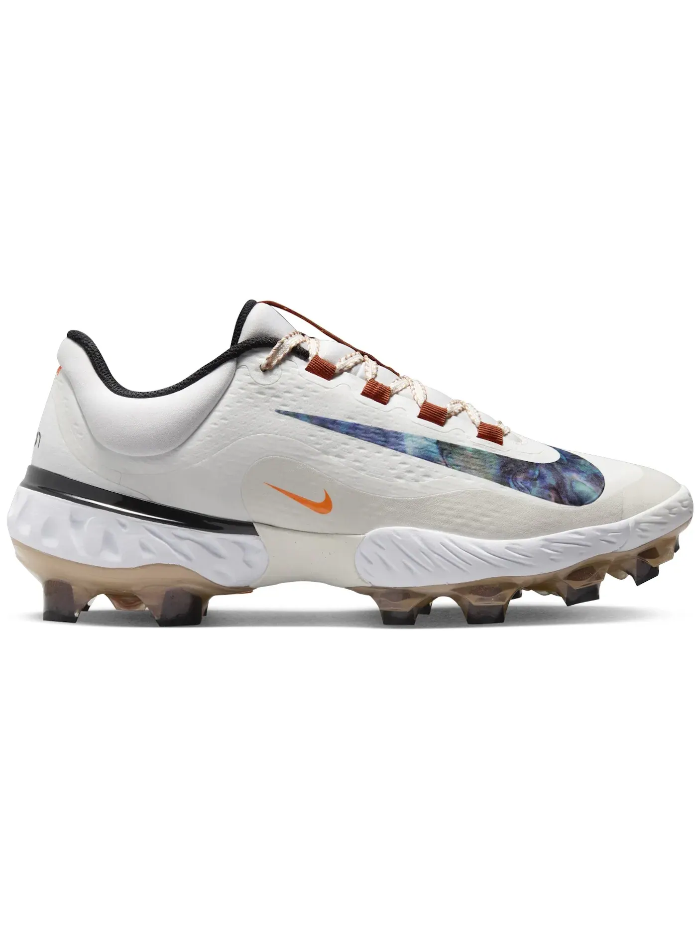 Мужские бутсы Alpha Huarache Elite 4 Low MCS Nike — изображение 1 из 1, белый//темный