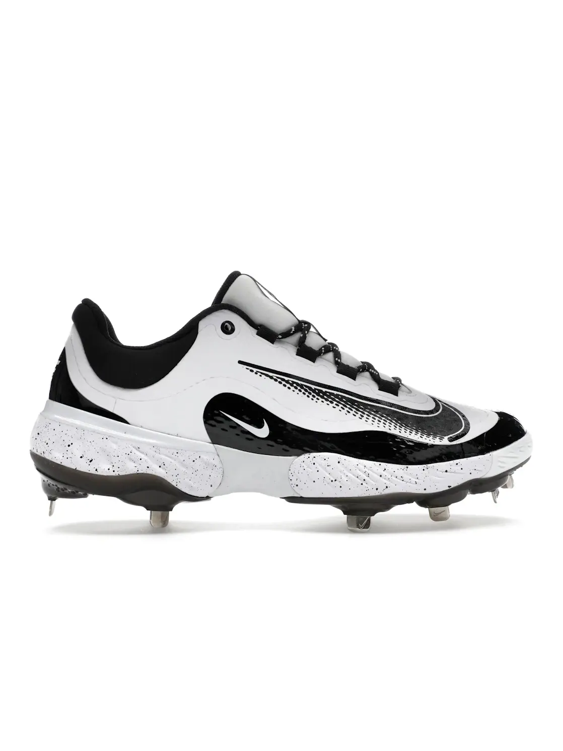 Мужские бутсы Nike Alpha Huarache Elite 4 Low — изображение 1 из 4, белый/черный