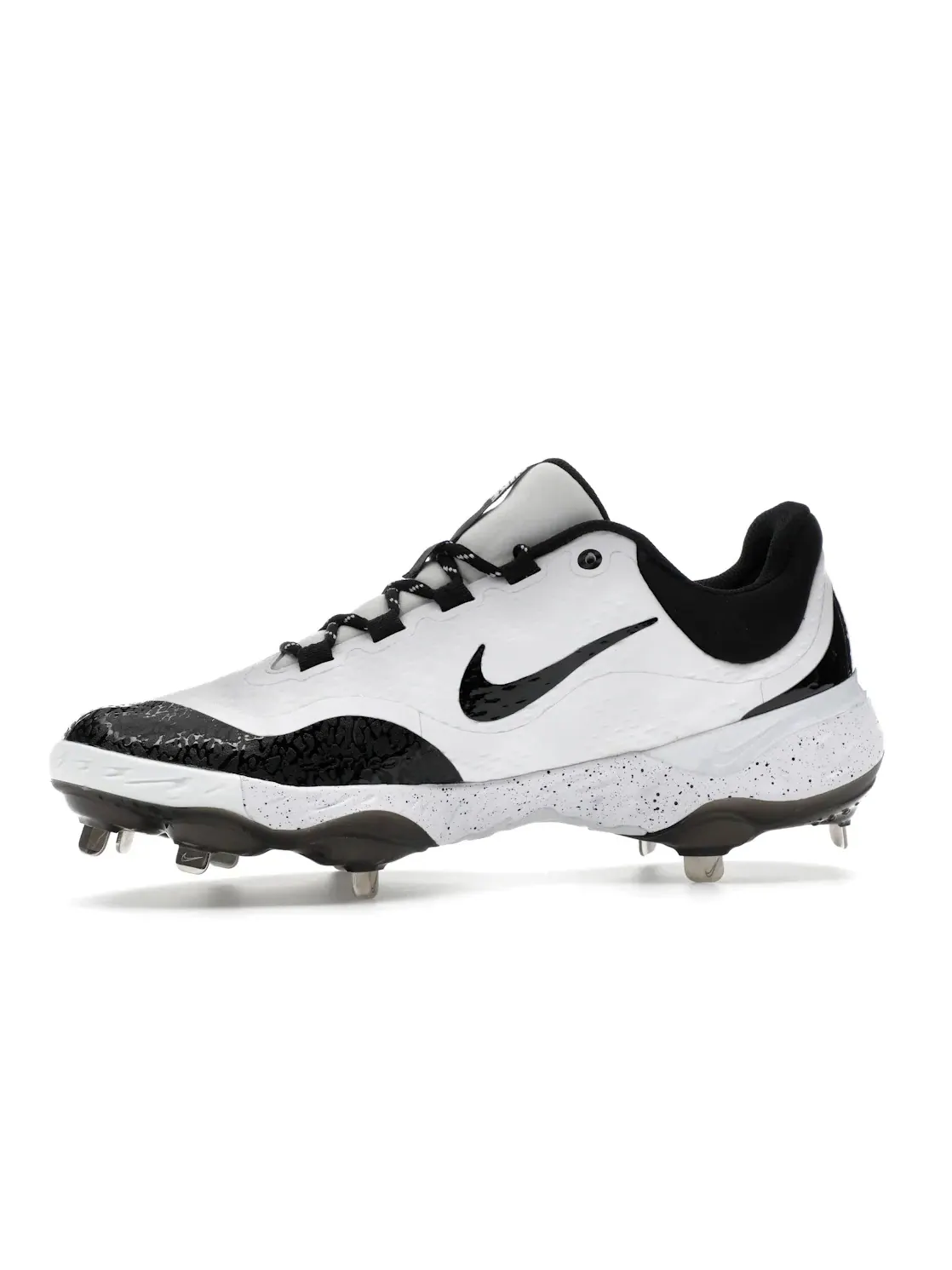 Мужские бутсы Nike Alpha Huarache Elite 4 Low — изображение 3 из 4, белый/черный