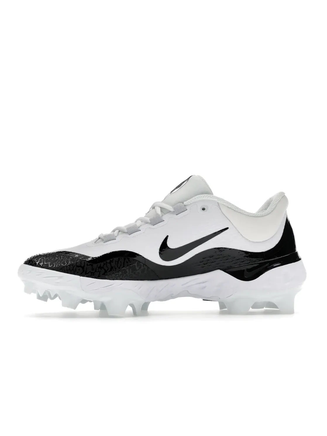 Мужские бутсы Nike Alpha Huarache Elite 4 Low — изображение 3 из 4, белый платиновый черный