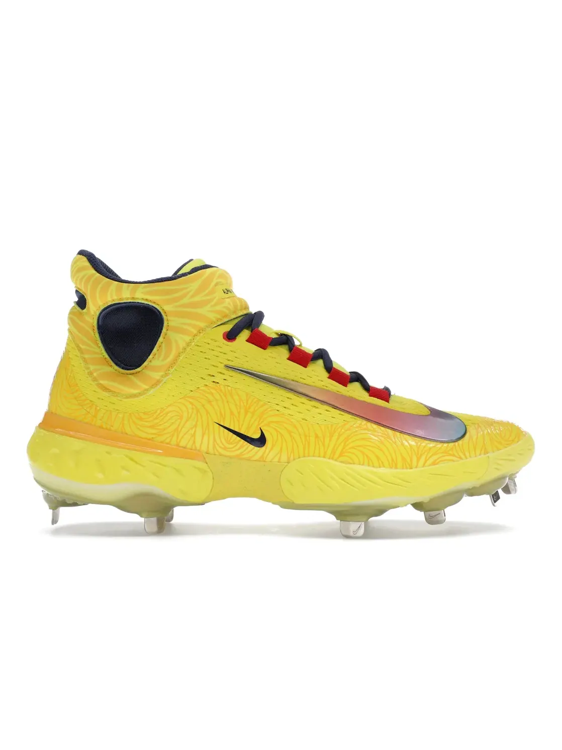 Мужские бутсы Nike Alpha Huarache Elite 4 Mid Ronald Acuna Jr. — изображение 1 из 4