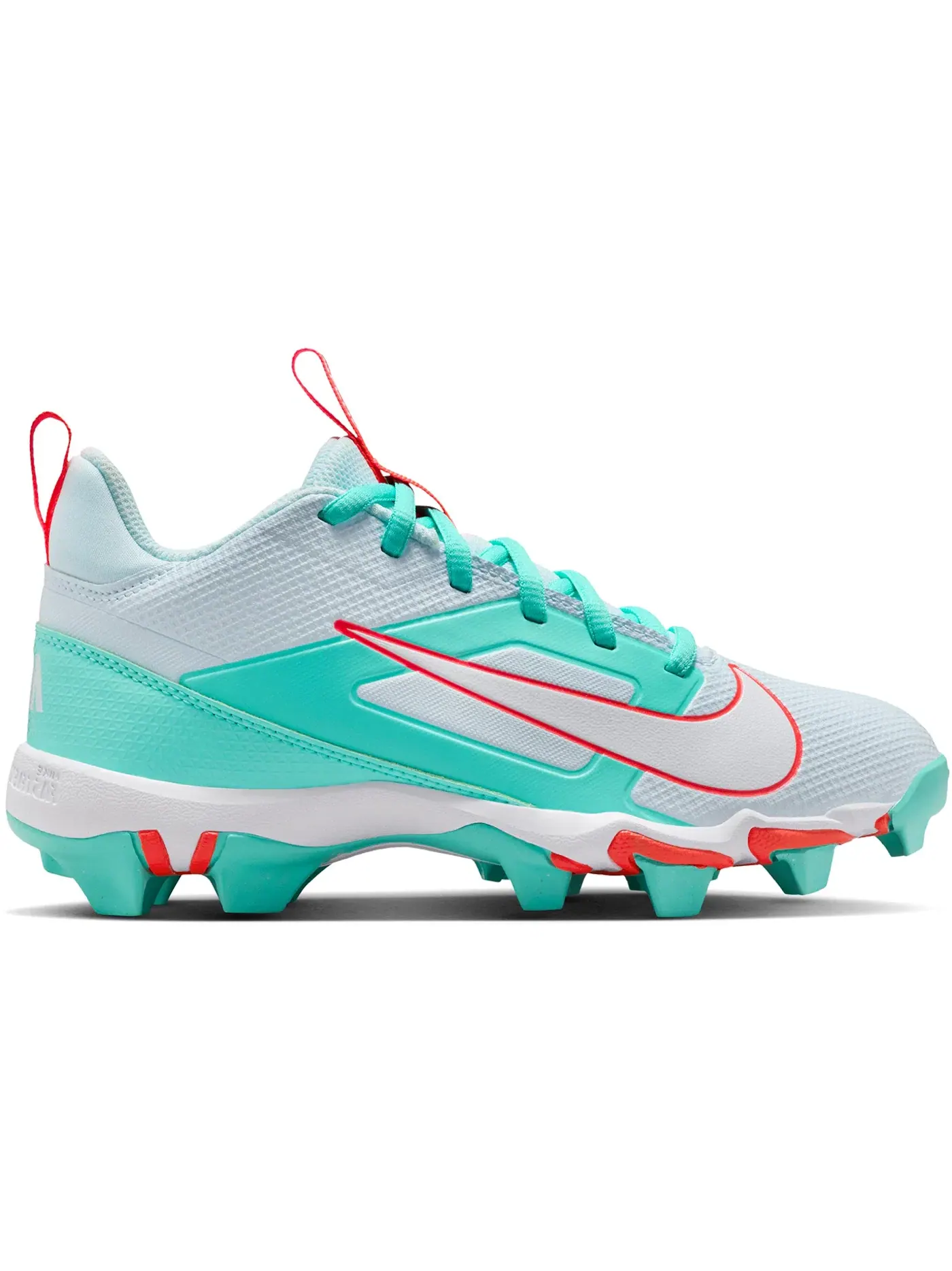 Детские бутсы Nike Alpha Menace 4 Shark — изображение 1 из 1, синий яркий белый