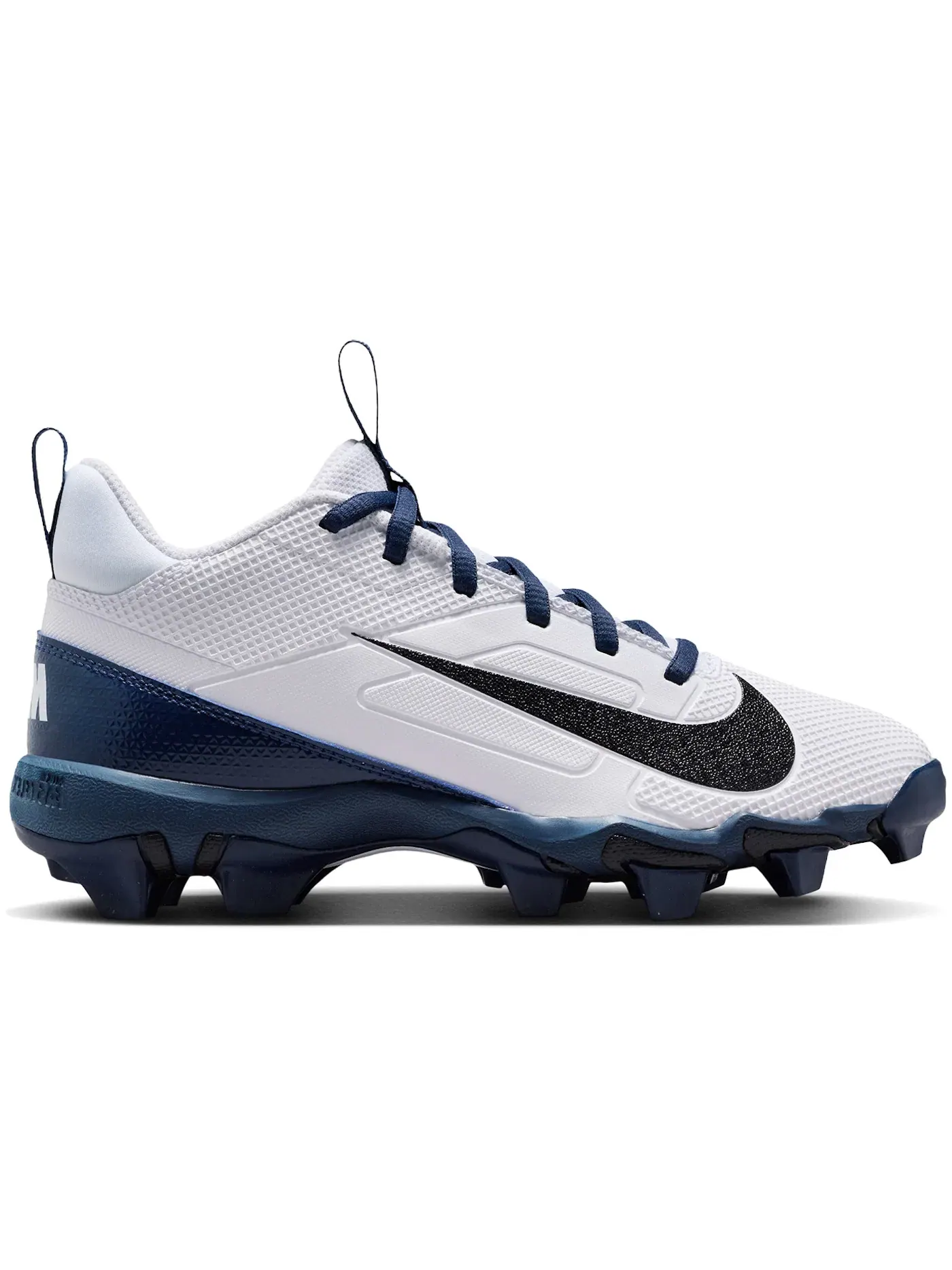 Детские бутсы Nike Alpha Menace 4 Shark — изображение 1 из 1, белый/темно-синий/черный