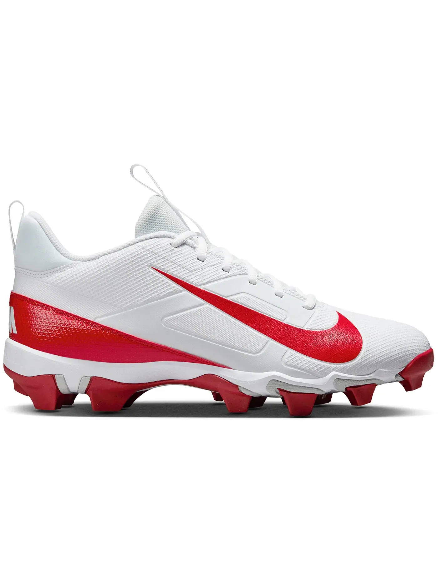 Мужские бутсы Nike Alpha Menace 4 Shark — изображение 1 из 1, белый/красный//красный