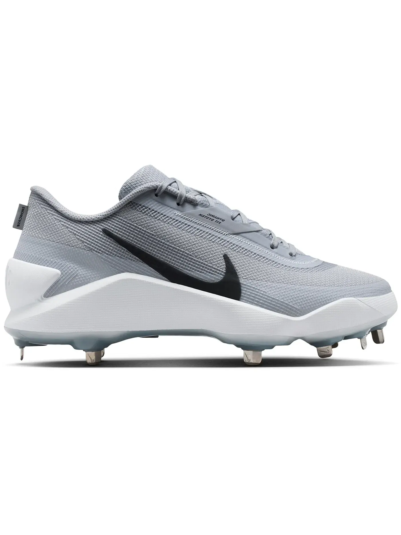 Мужские бутсы с высоким верхом Nike Diamond Showcase MTL — изображение 1 из 1, серый/белый/черный