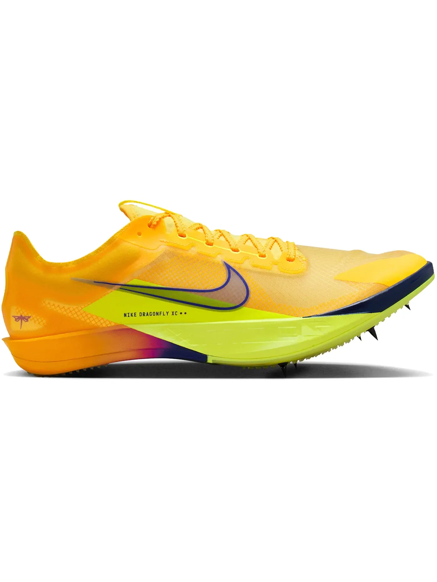 Мужские шиповки для бега Nike Dragonfly XC 2 — изображение 1 из 1, синий/фиолетовый/индиго