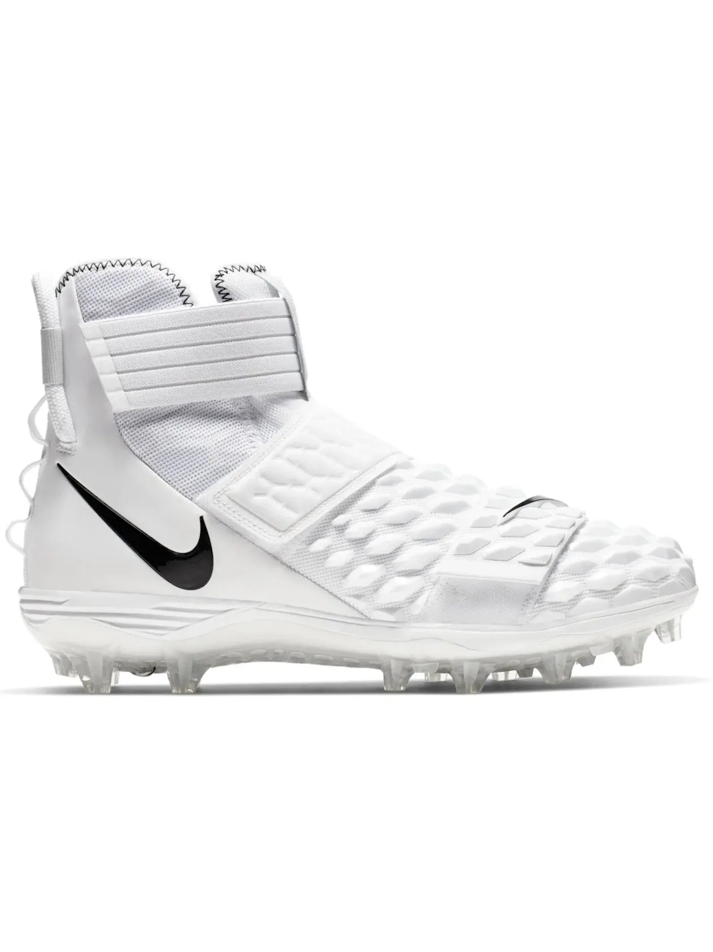 Мужские бутсы с высоким верхом Nike Force Savage Elite 2 Nike — изображение 1 из 1, белый/серый/белый/черный