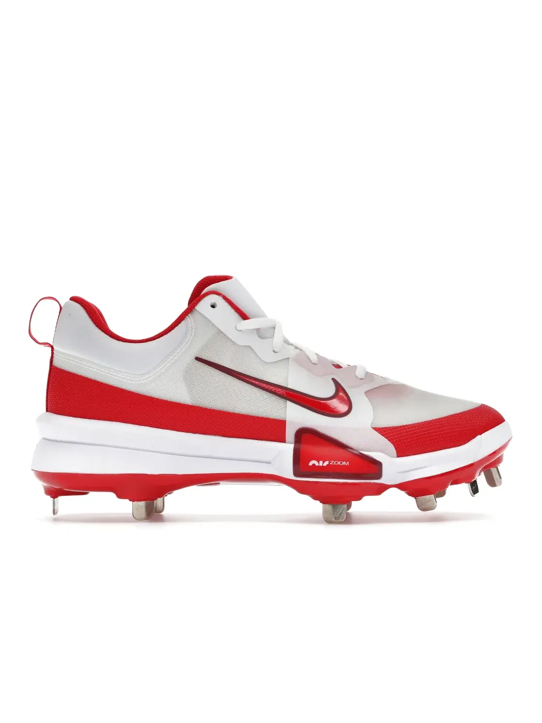 Мужские бутсы Nike Force Zoom Trout 9 Pro — изображение 1 из 4, белый/красный/красный