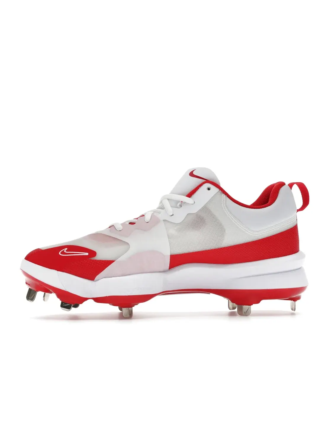 Мужские бутсы Nike Force Zoom Trout 9 Pro — изображение 3 из 4, белый/красный/красный