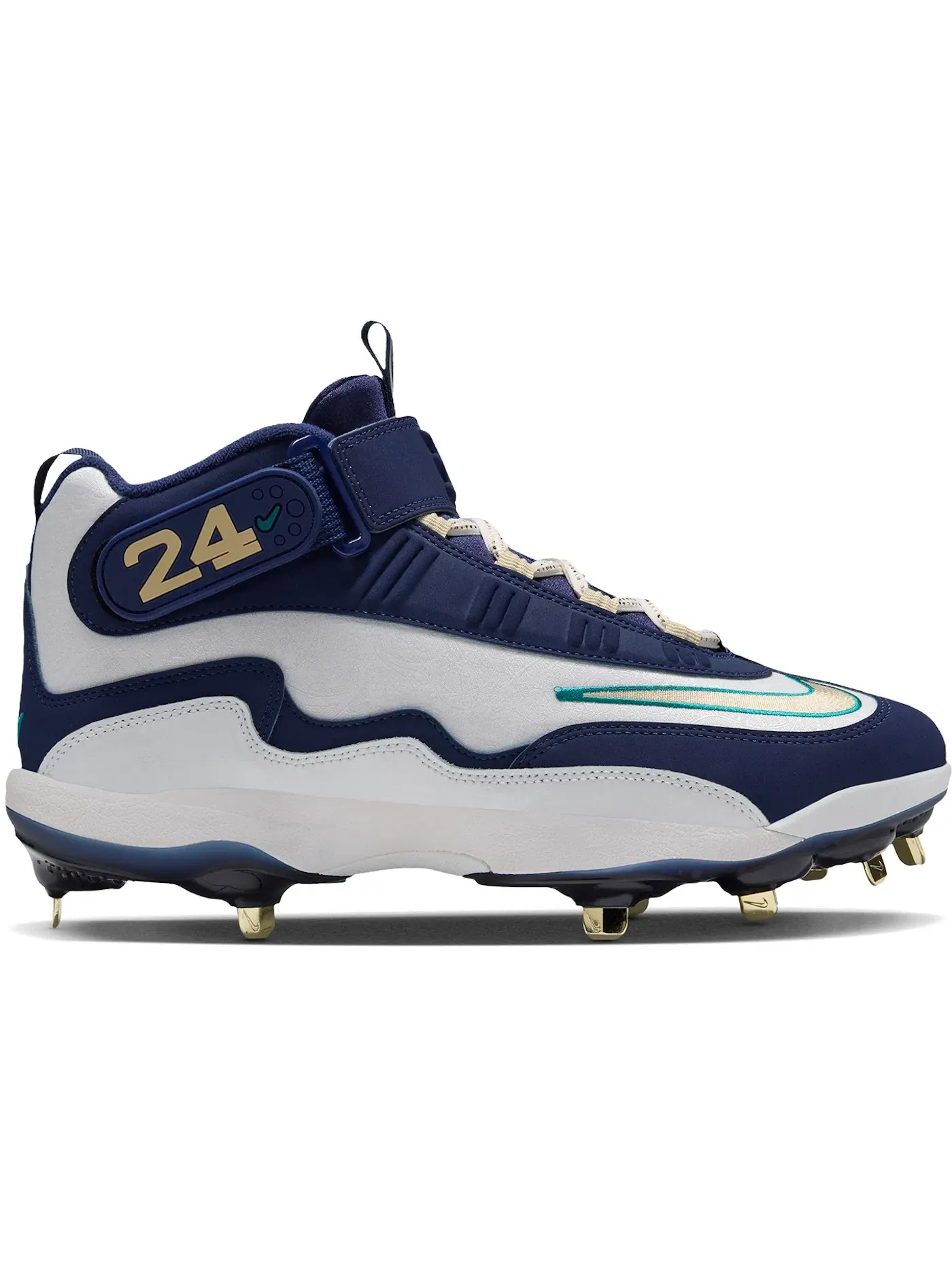 Мужские бутсы Nike Griffey 1 Metal — изображение 1 из 1, темно-синий белый