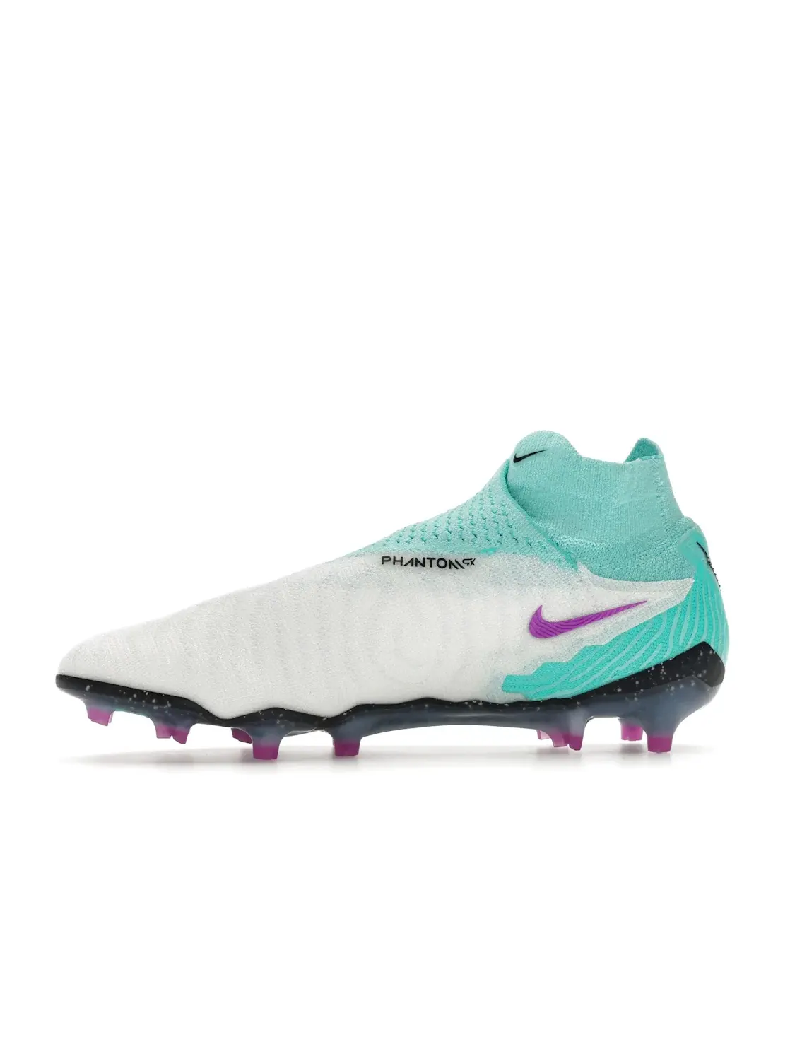 Мужские бутсы с технологией Gripknit Nike Gripknit Phantom GX Elite Dynamic Fit FG — изображение 3 из 4, белый/черный