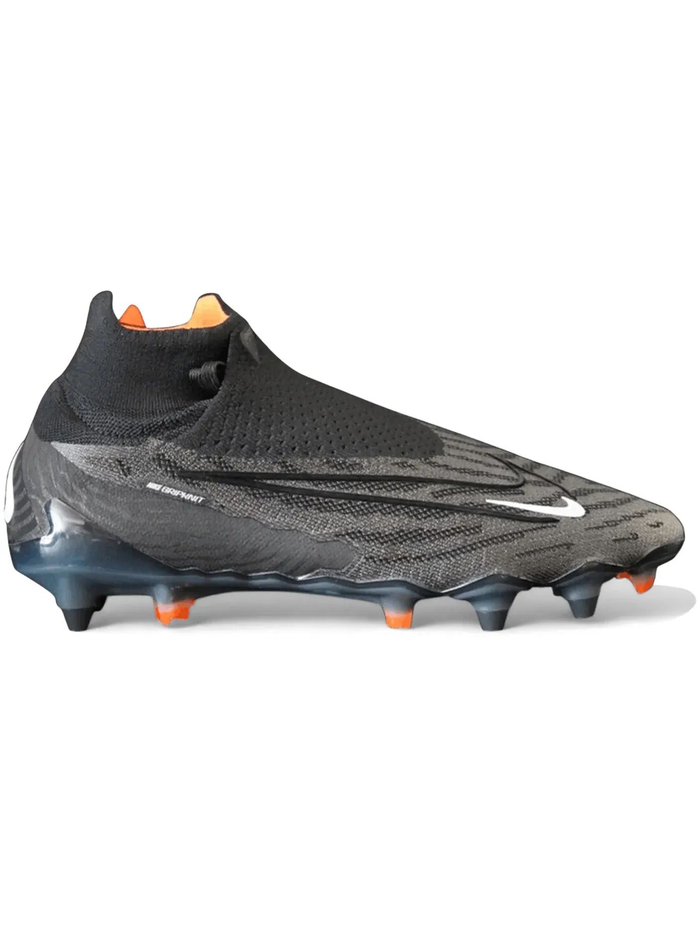 Мужские бутсы Nike Gripknit Phantom GX Elite Dynamic Fit SG-Pro Anti-Clog Traction — изображение 1 из 1, черный белый