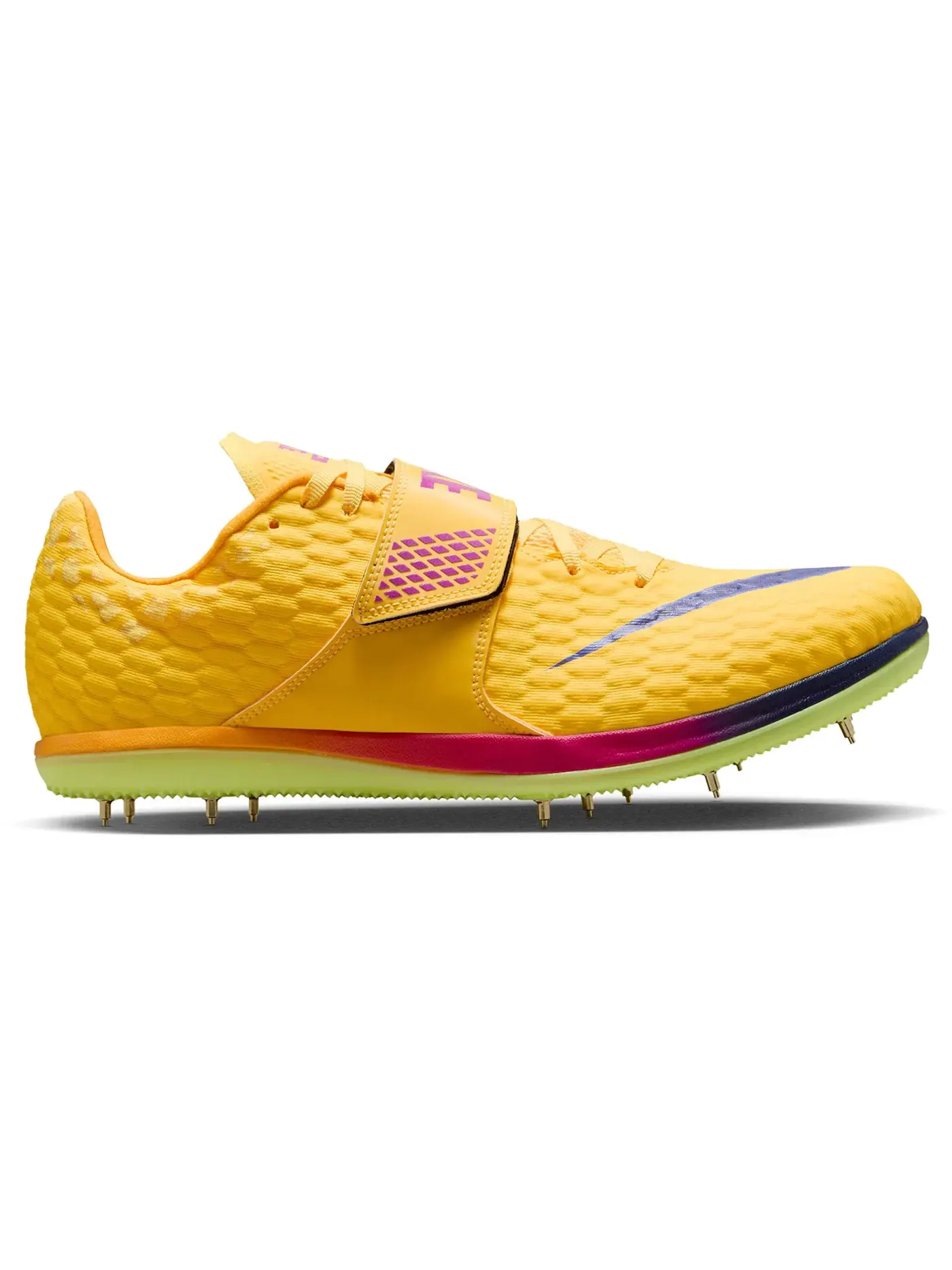 Мужские шиповки для бега Nike High Jump Elite — изображение 1 из 1, синий/фиолетовый/индиго