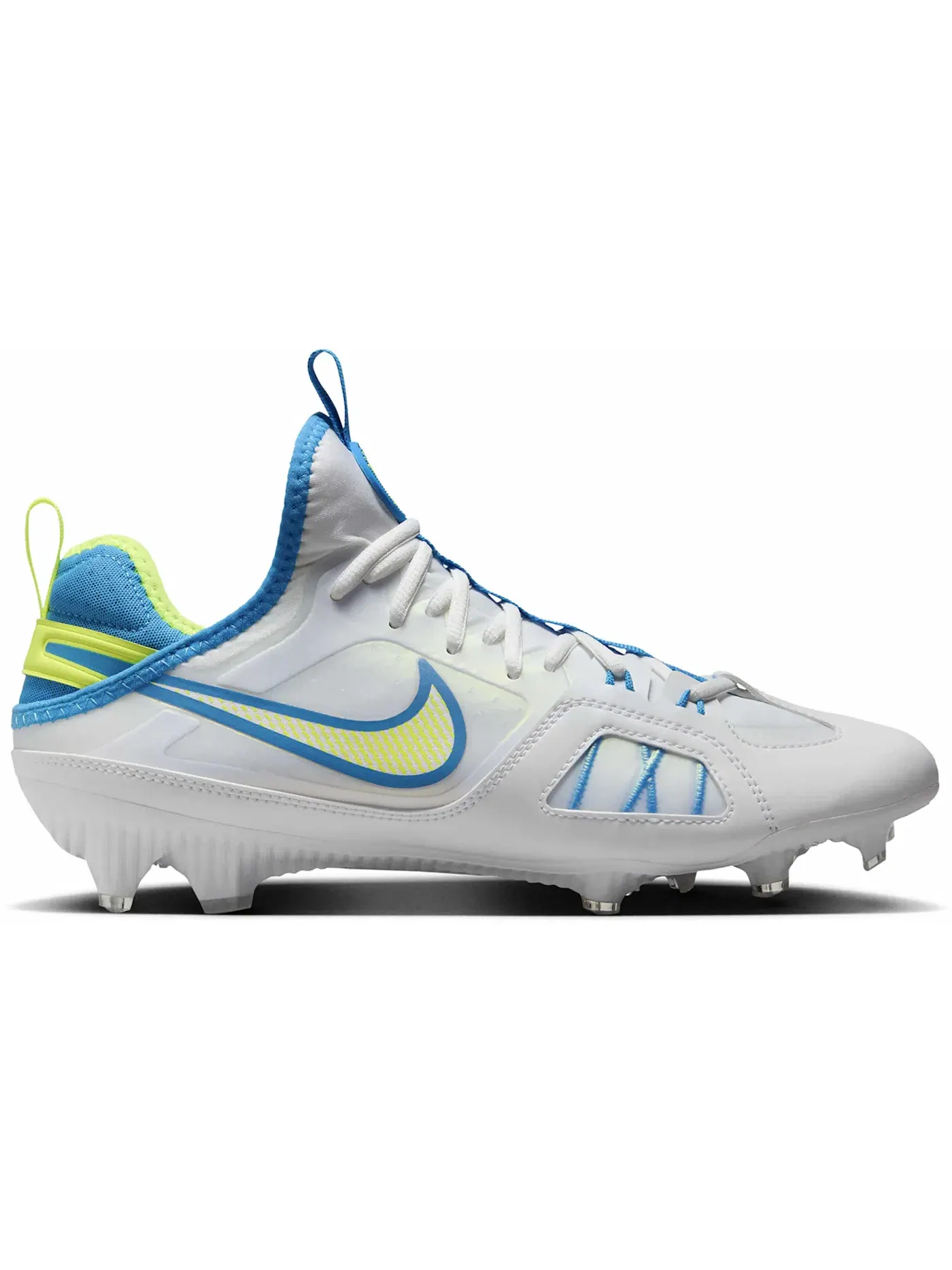 Мужские бутсы Nike Huarache 9 Varsity LAX SE — изображение 1 из 1, белый//синий