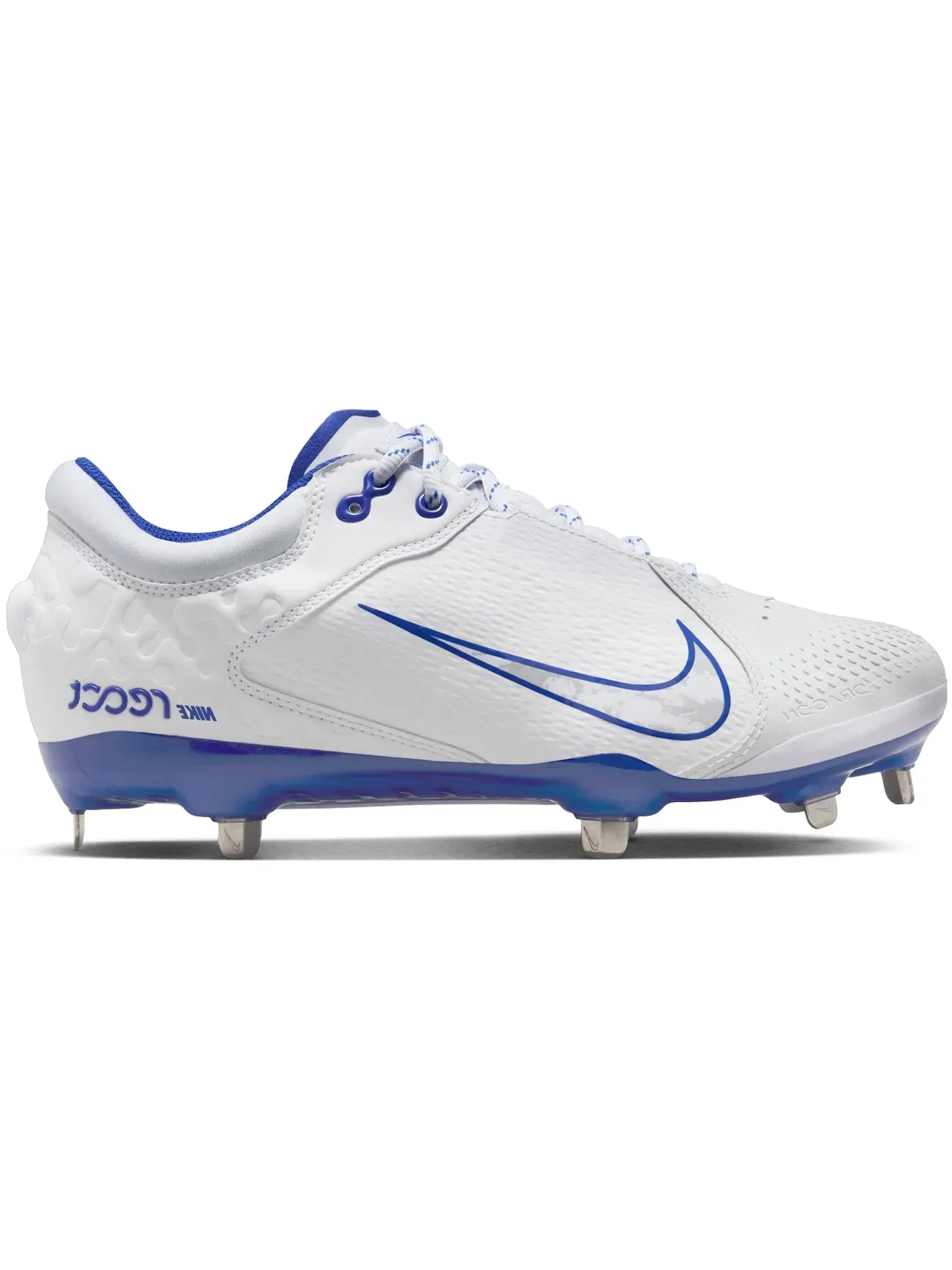 Женские бутсы Nike Hyperdiamond 4 Elite — изображение 1 из 1, белый/платиновый