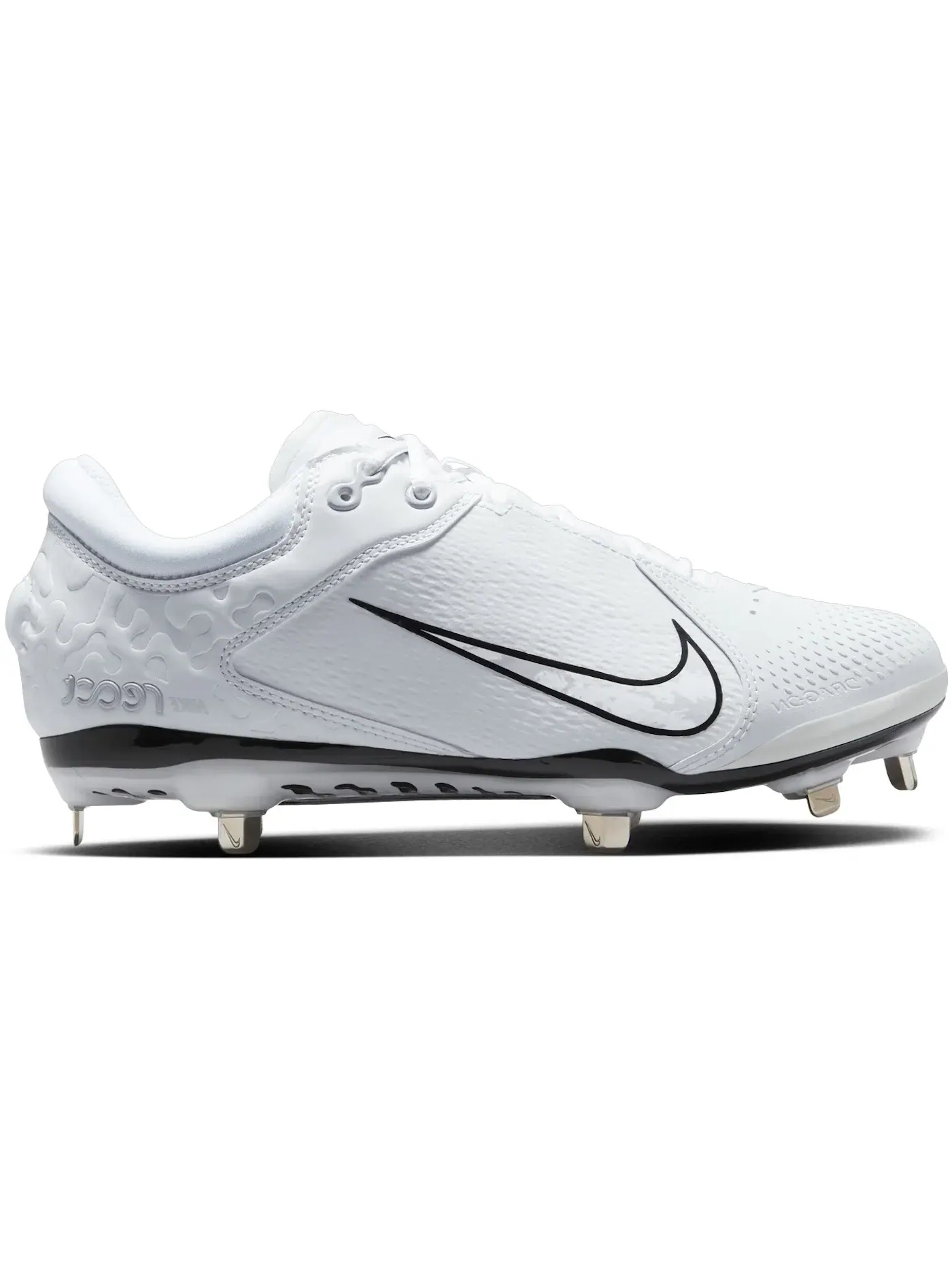 Женские бутсы Nike Hyperdiamond 4 Elite — изображение 1 из 1, белый платиновый черный