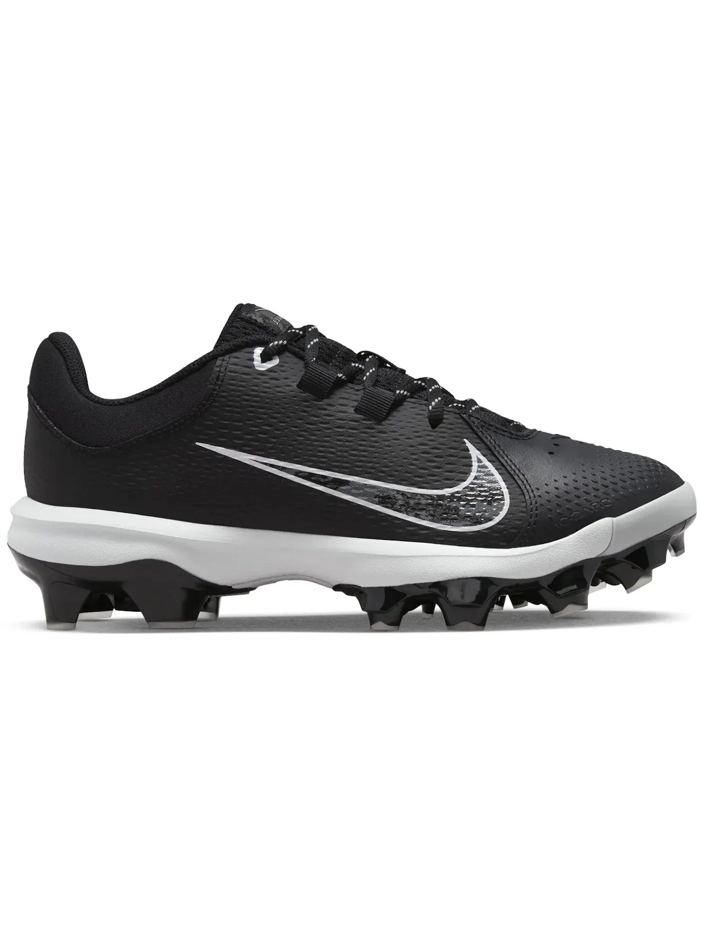 Женские бутсы Nike Hyperdiamond 4 Pro MCS — изображение 1 из 1, черный платиновый белый