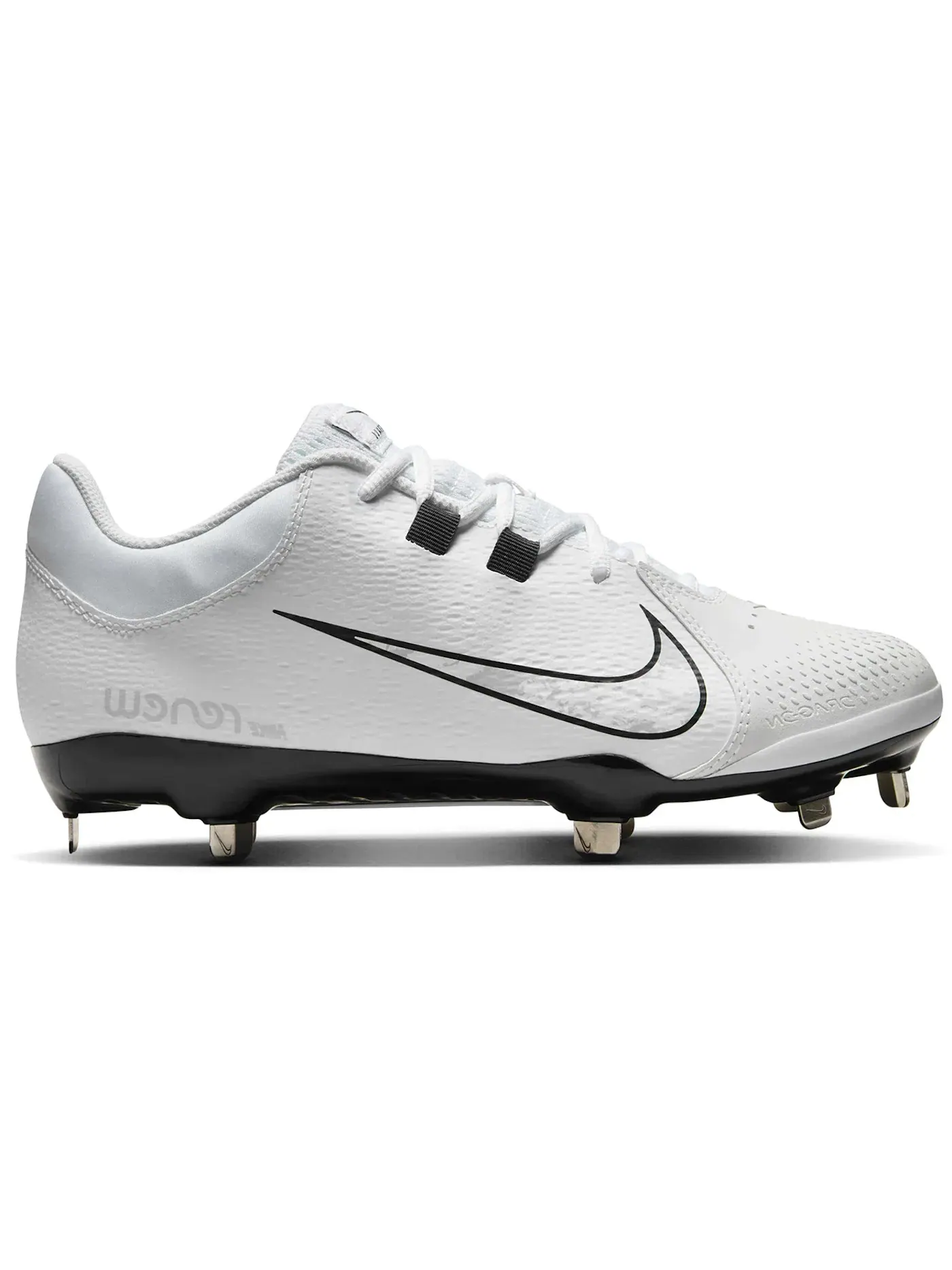Женские бутсы Nike Hyperdiamond 4 Pro — изображение 1 из 1, белый/черный/серый