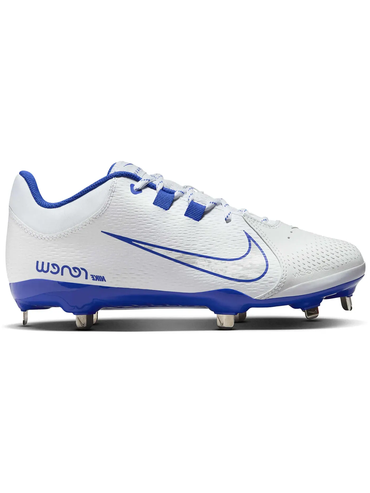 Женские бутсы Nike Hyperdiamond 4 Pro — изображение 1 из 1, белый//серый