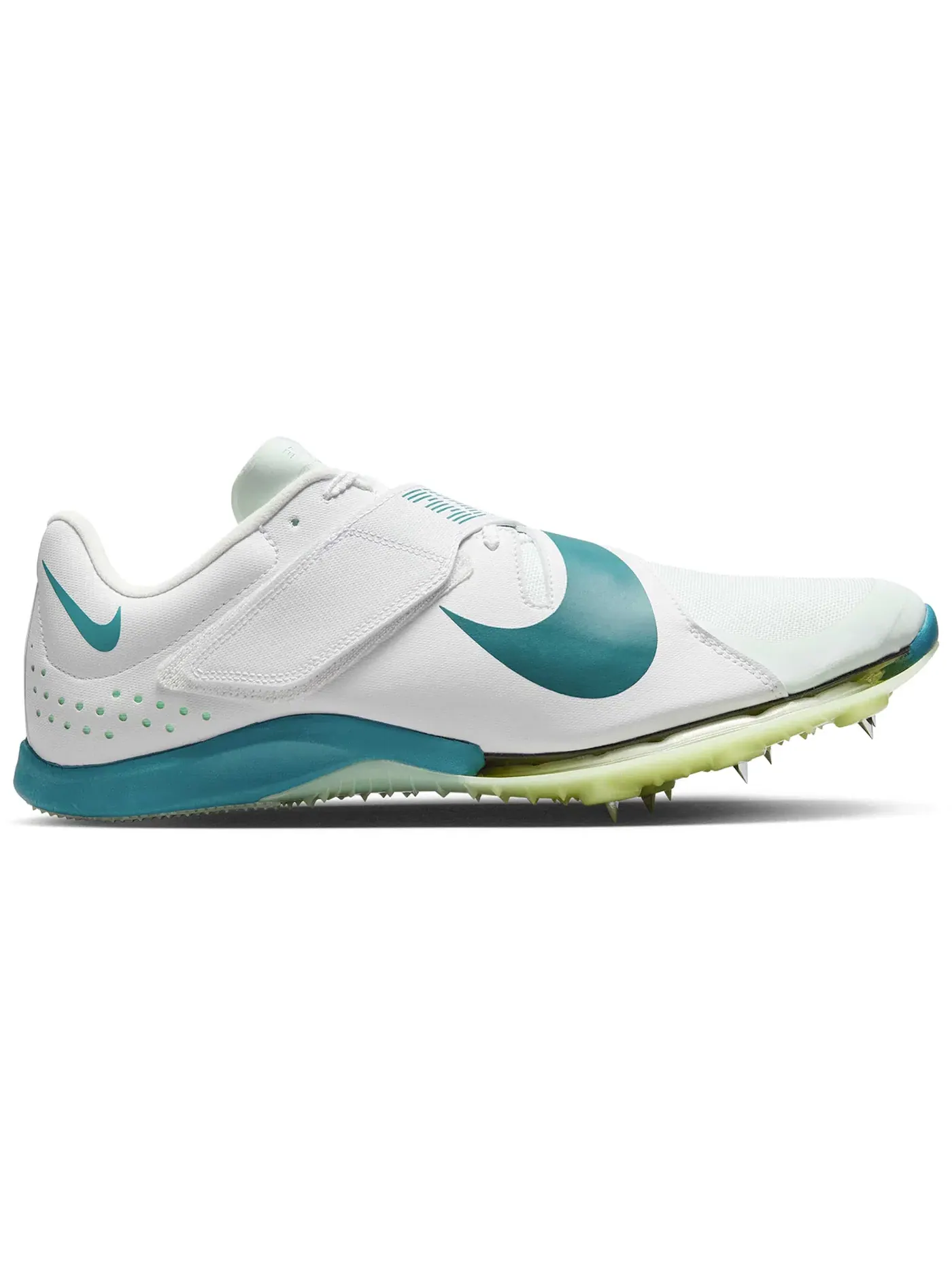Мужские шиповки для бега Nike Long Jump Elite — изображение 1 из 1, белый/зеленый/яркий