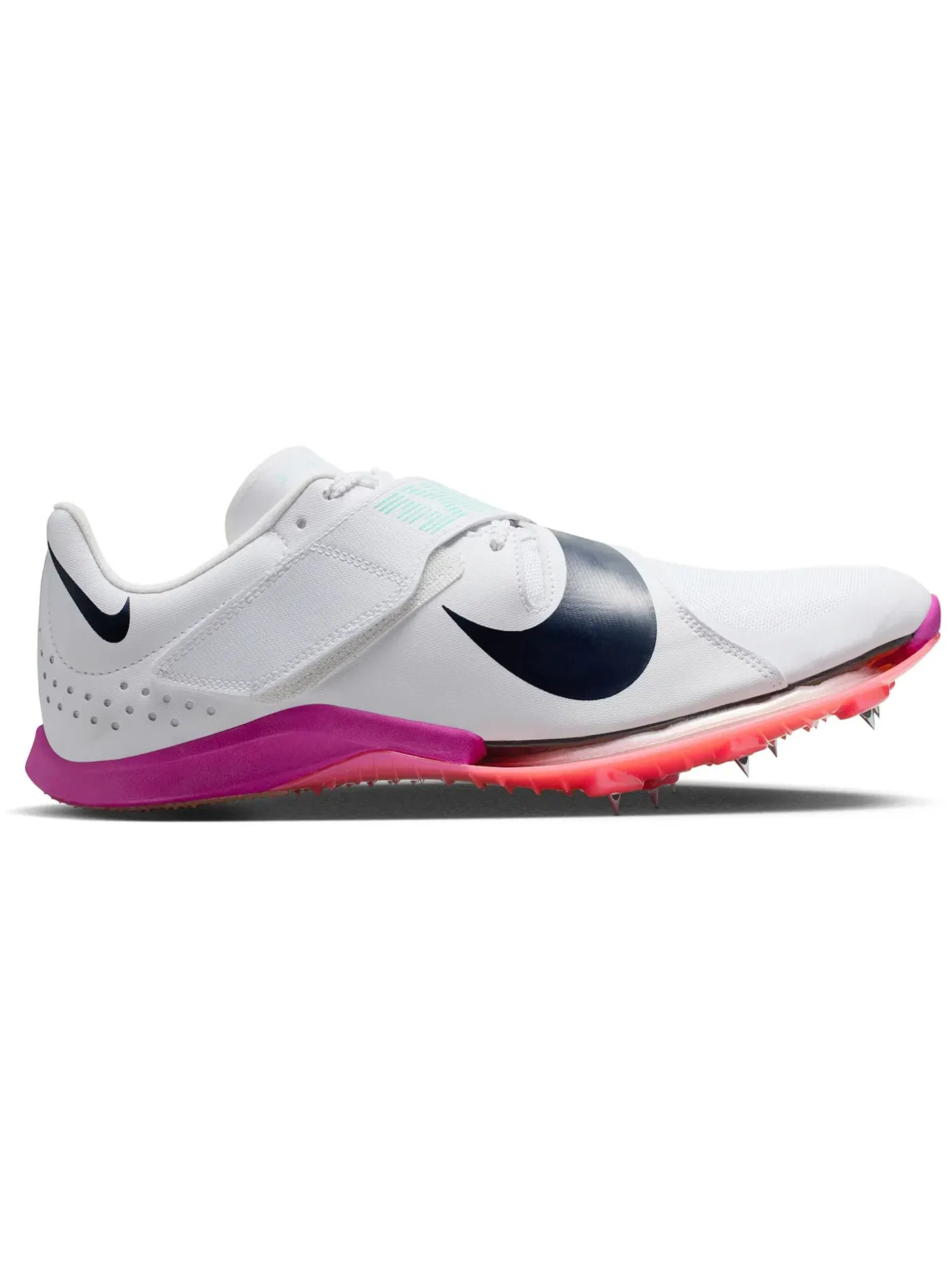 Мужские шиповки для бега Nike Long Jump Elite — изображение 1 из 1, белый яркий
