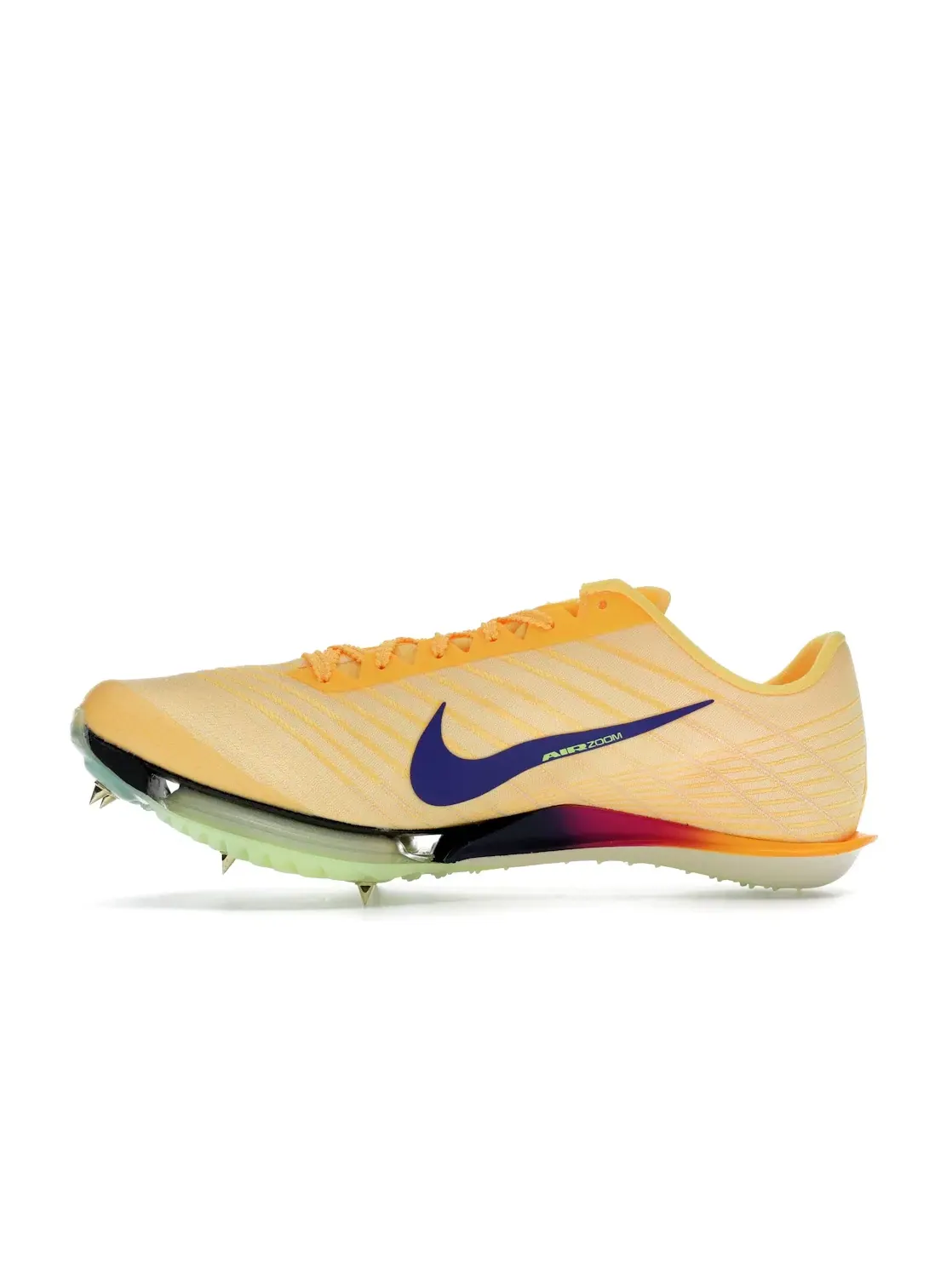 Мужские шиповки с агрессивной шипованной подошвой Nike Maxfly 2 — изображение 3 из 4, фиолетовый/индиго