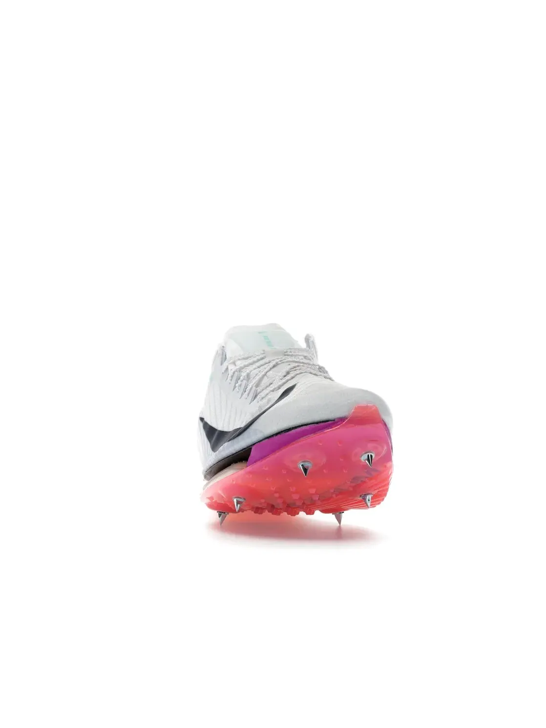 Мужские шиповки для бега с агрессивным дизайном Nike Maxfly 2 Nike — изображение 2 из 4, белый яркий