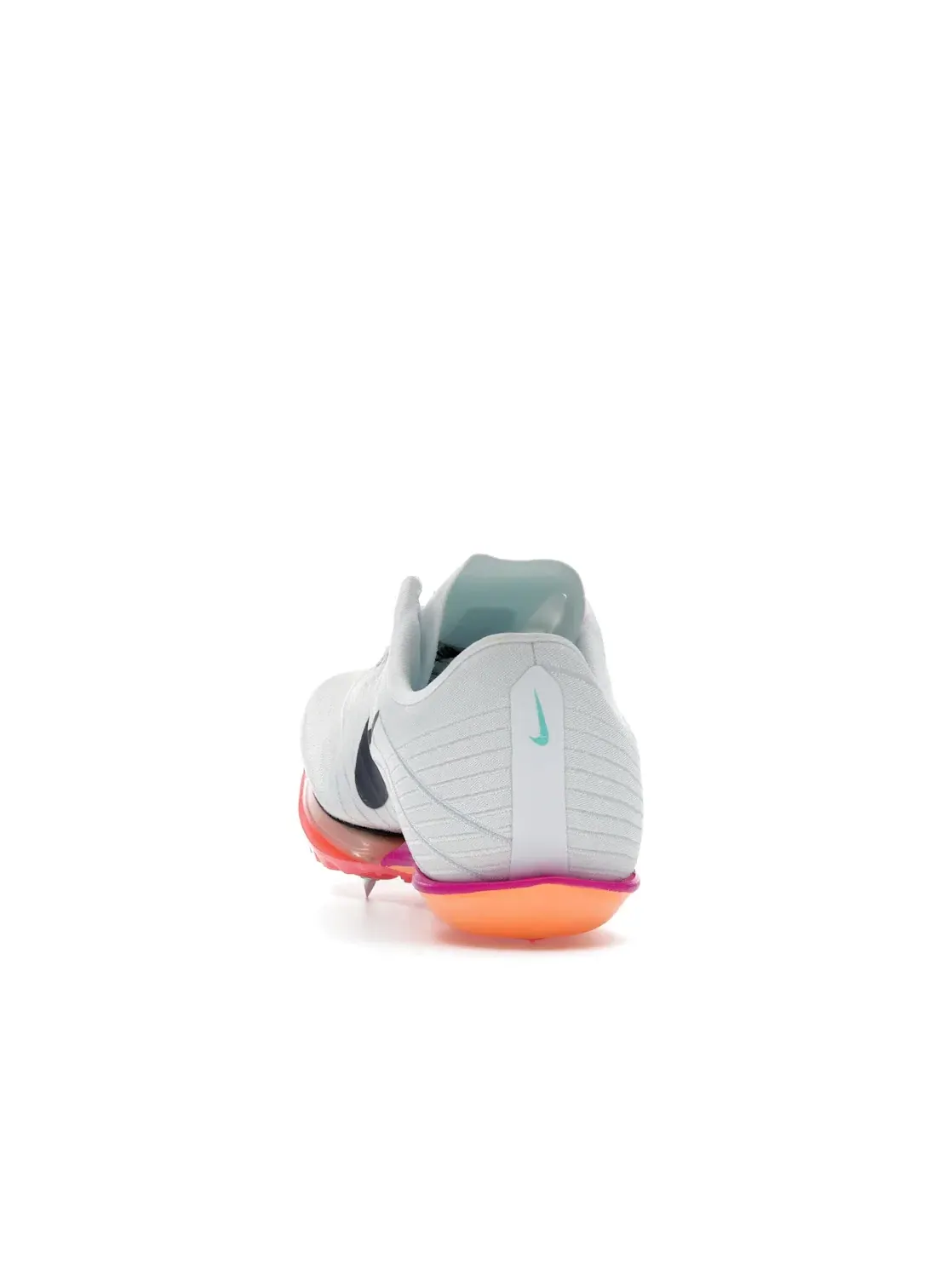 Мужские шиповки для бега с агрессивным дизайном Nike Maxfly 2 Nike — изображение 4 из 4, белый яркий