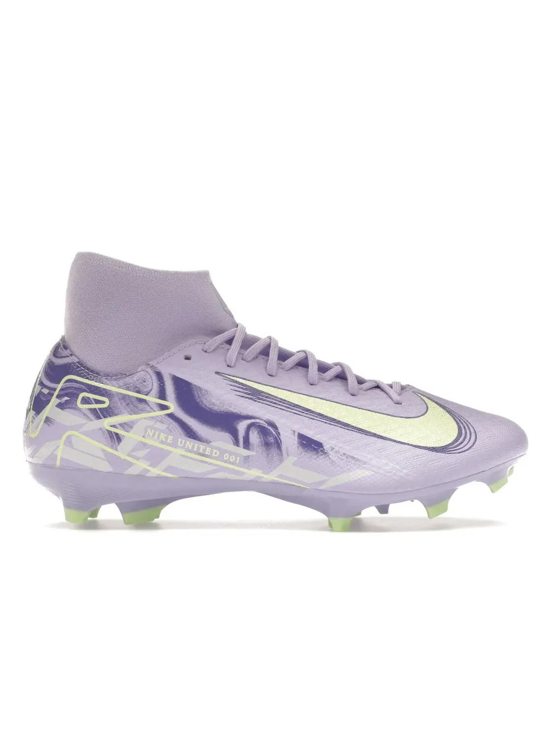Мужские бутсы с высоким верхом Nike Mercurial Superfly 10 Academy FG/MG Nike — изображение 1 из 4, фиолетовый