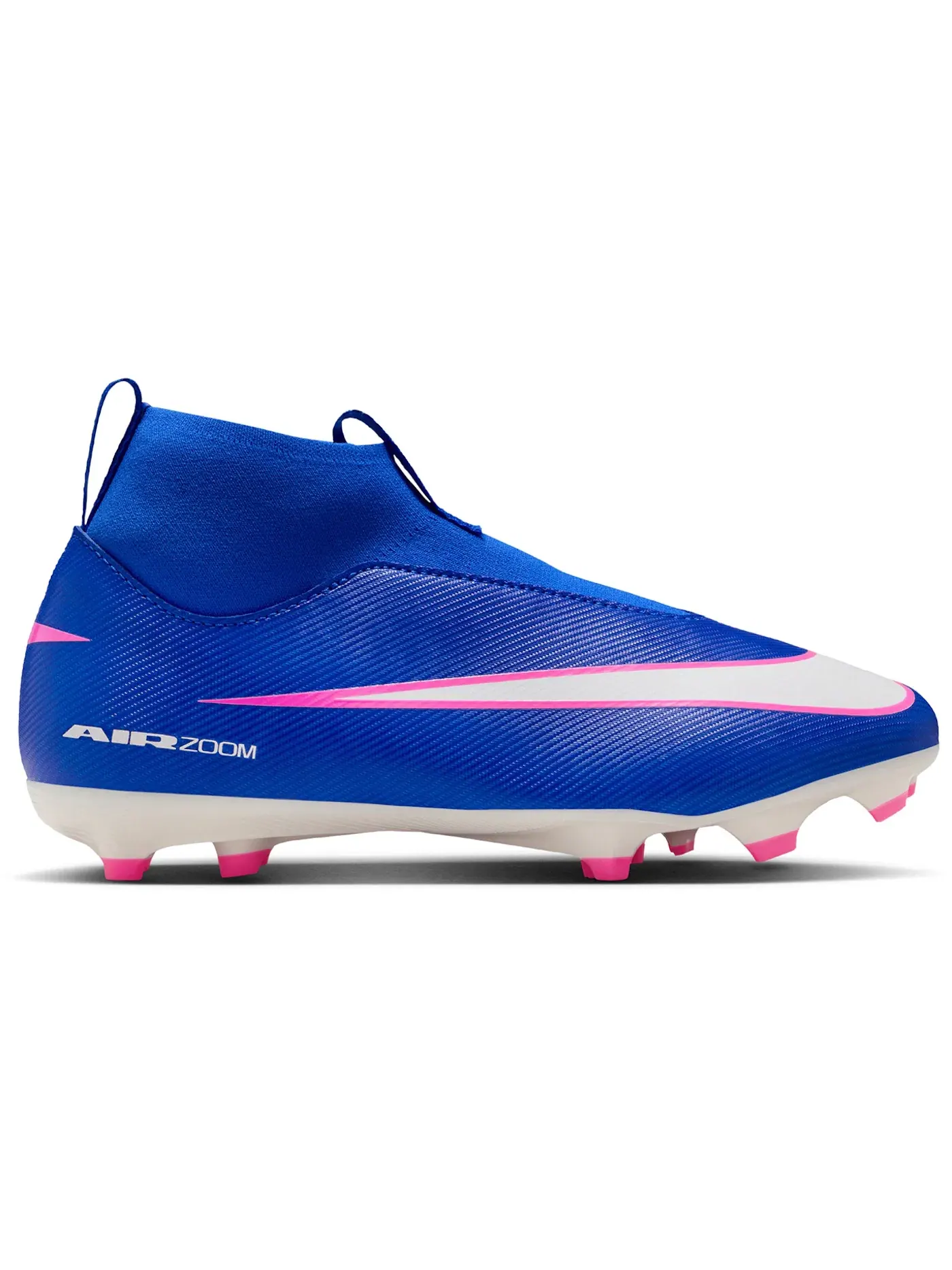 Детские бутсы для мальчиков с шипами Nike Mercurial Superfly 10 Academy MG — изображение 1 из 1, синий/белый