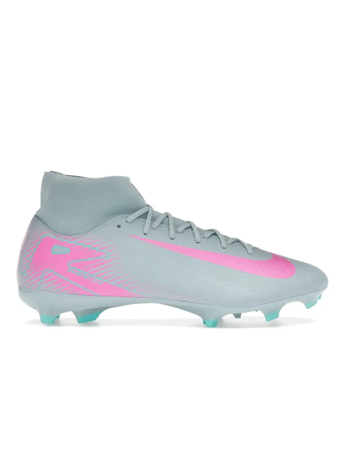 Мужские бутсы с высокой посадкой Nike Mercurial Superfly 10 Academy MG — изображение 1 из 4, розовый
