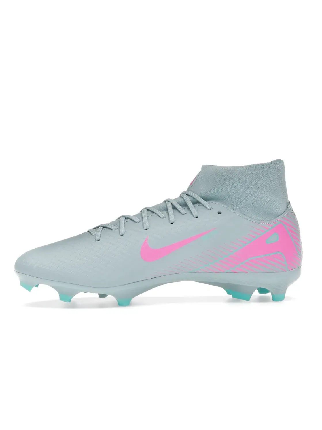 Мужские бутсы с высокой посадкой Nike Mercurial Superfly 10 Academy MG — изображение 3 из 4, розовый