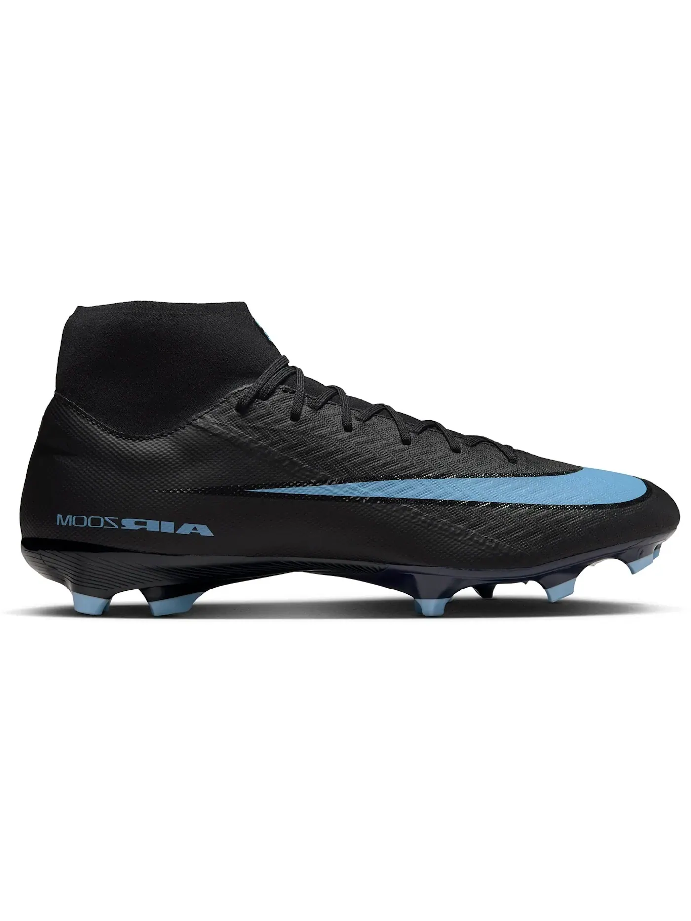Мужские бутсы с длинным рукавом Nike Mercurial Superfly 10 Academy MG — изображение 1 из 1, черный/синий
