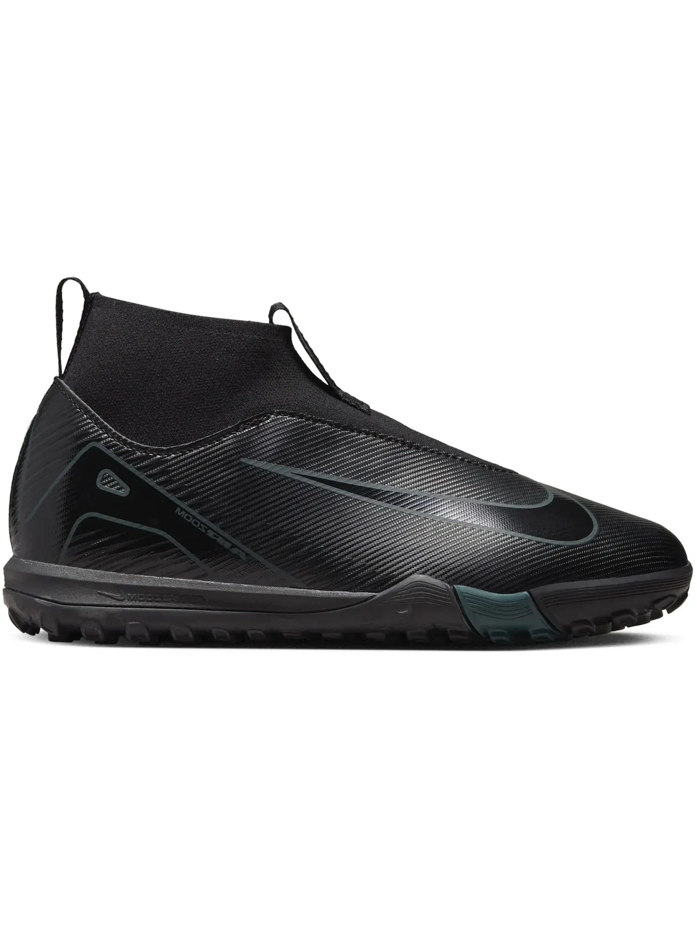 Детские бутсы Nike Mercurial Superfly 10 Academy TF — изображение 1 из 1, черный/глубокий/черный