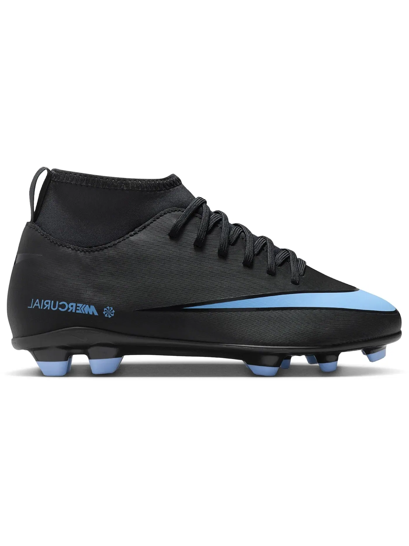 Детские бутсы Nike Mercurial Superfly 10 Club MG — изображение 1 из 1, черный/синий