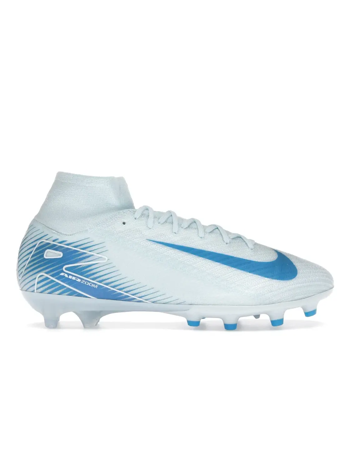 Мужские бутсы с высоким верхом Nike Mercurial Superfly 10 Elite AG-Pro — изображение 1 из 4, синий синий